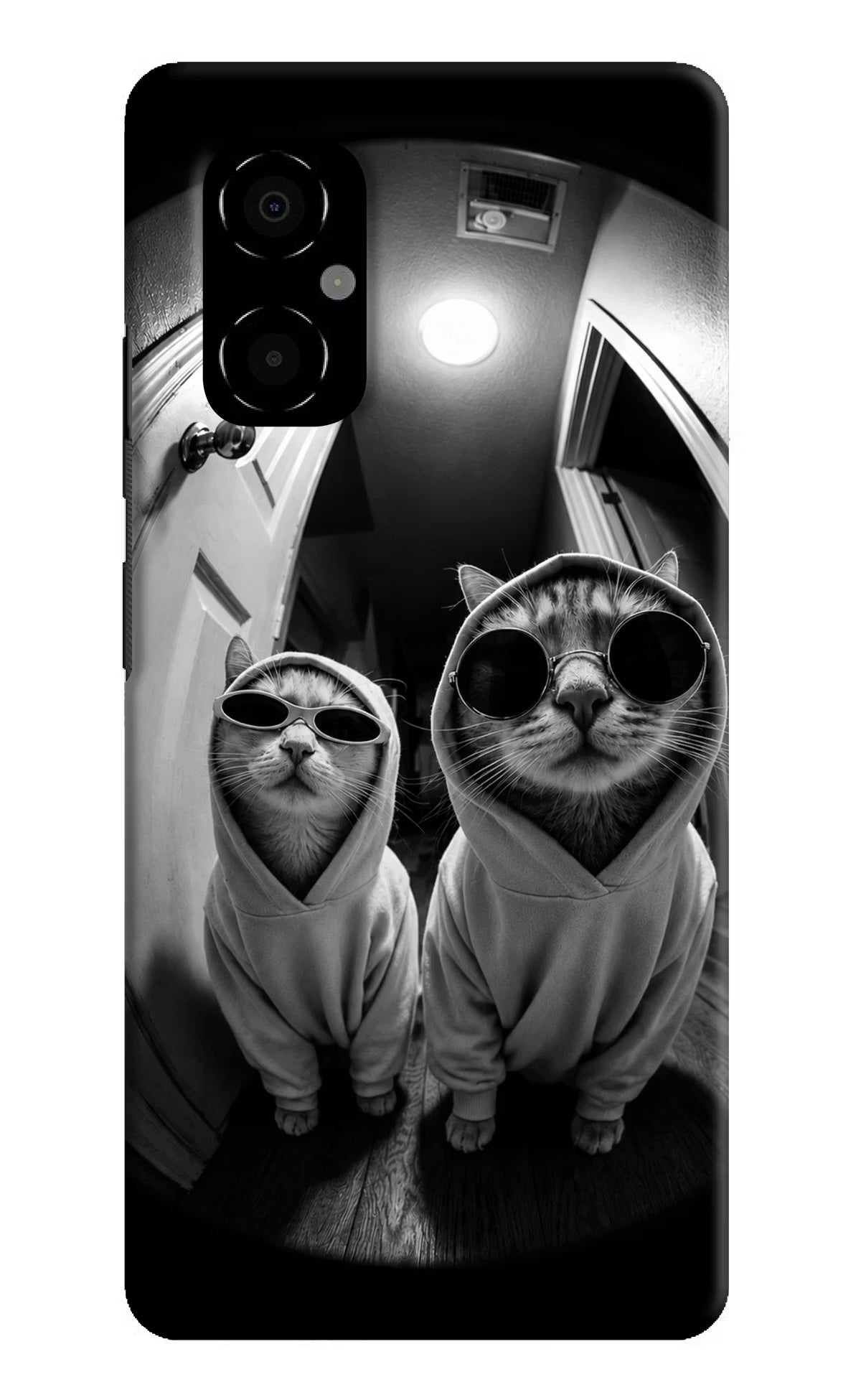 Hood Cats Poco M4 5G Back Cover - Hood Cats Poco M4 5G Back Cover Hood Cats Poco M4 5G Back Cover