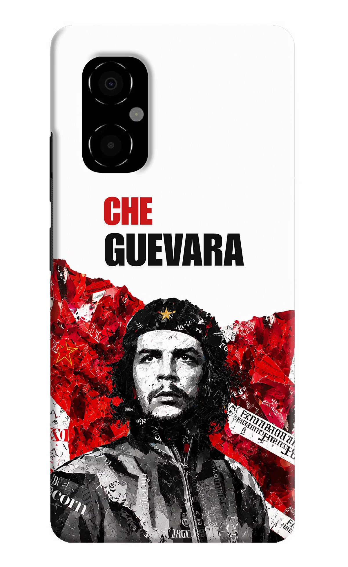 Che Guevara Revolution Poco M4 5G Back Cover - Che Guevara Revolution Poco M4 5G Back Cover Che Guevara Revolution Poco M4 5G Back Cover