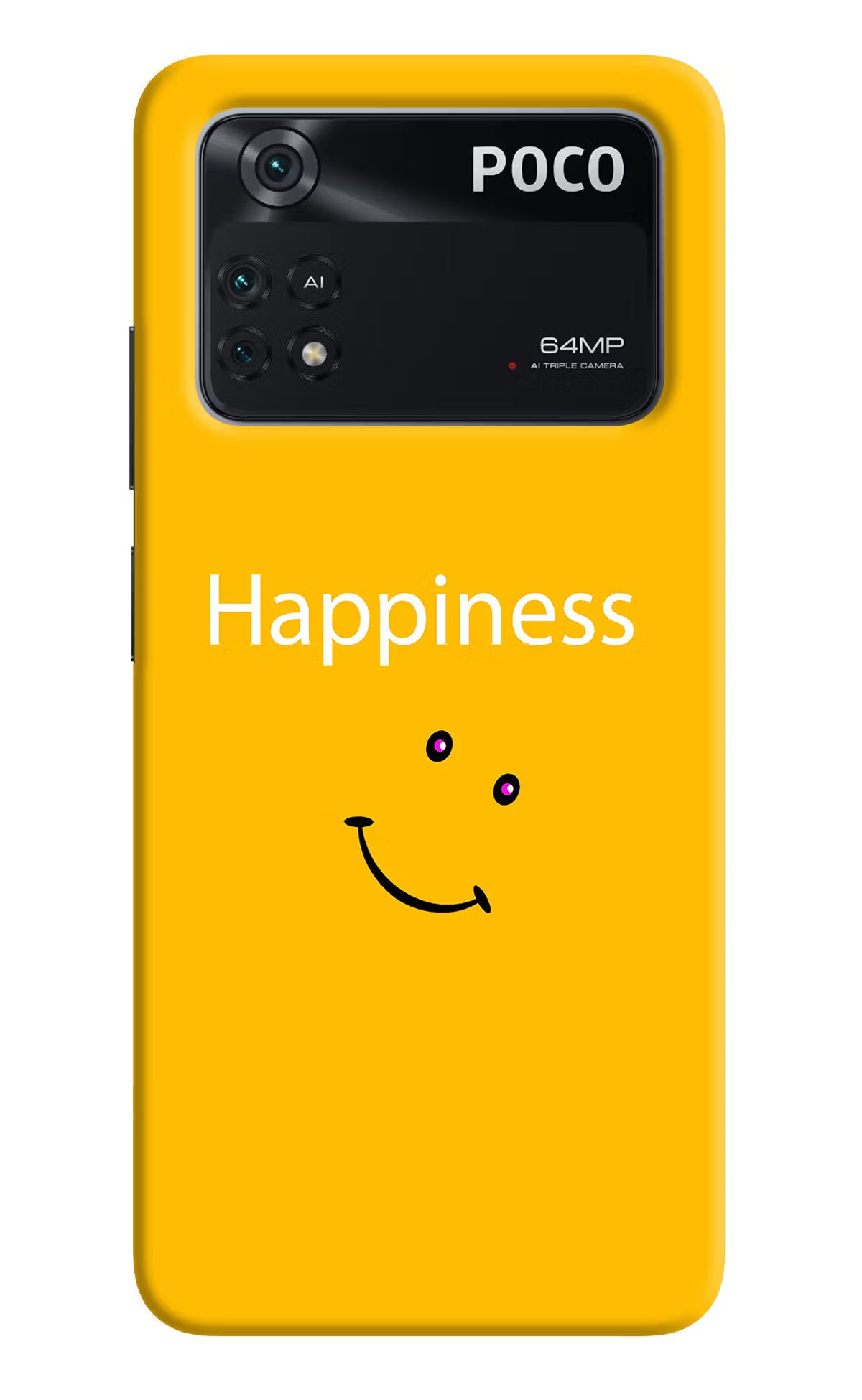 Happiness With Smiley Poco M4 Pro 4G Back Cover - Happiness With Smiley Poco M4 Pro 4G Back Cover Happiness With Smiley Poco M4 Pro 4G Back Cover