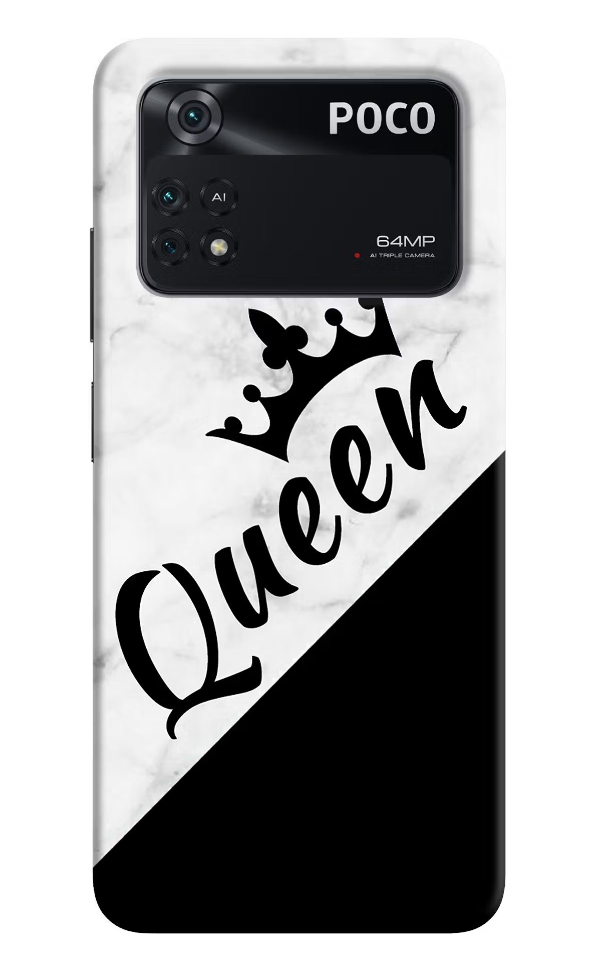 Queen Poco M4 Pro 4G Back Cover - Queen Poco M4 Pro 4G Back Cover Queen Poco M4 Pro 4G Back Cover