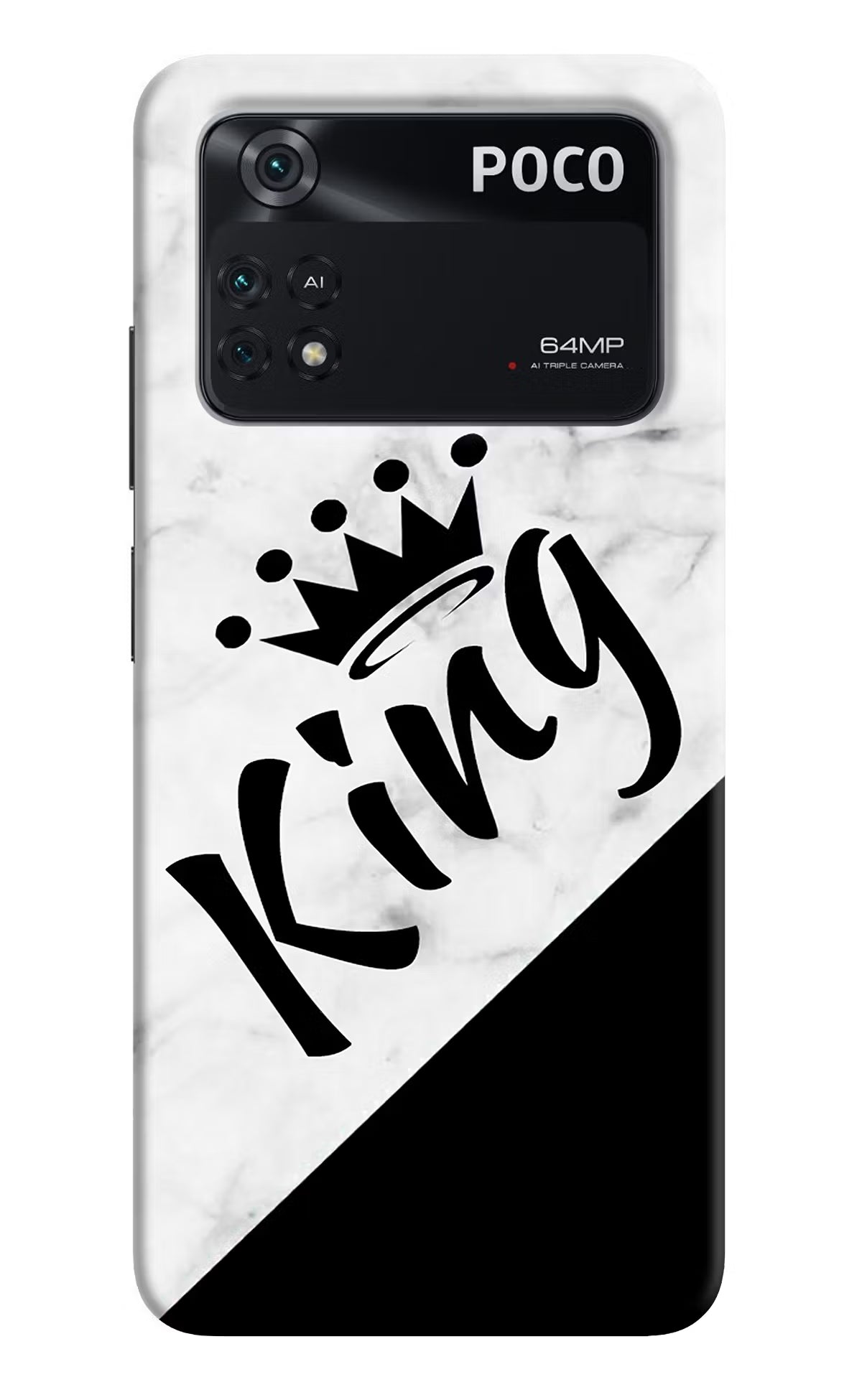 King Poco M4 Pro 4G Back Cover - King Poco M4 Pro 4G Back Cover King Poco M4 Pro 4G Back Cover