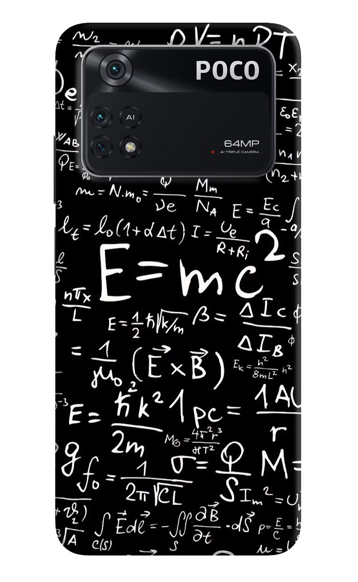 Physics Formula Poco M4 Pro 4G Back Cover - Physics Formula Poco M4 Pro 4G Back Cover Physics Formula Poco M4 Pro 4G Back Cover