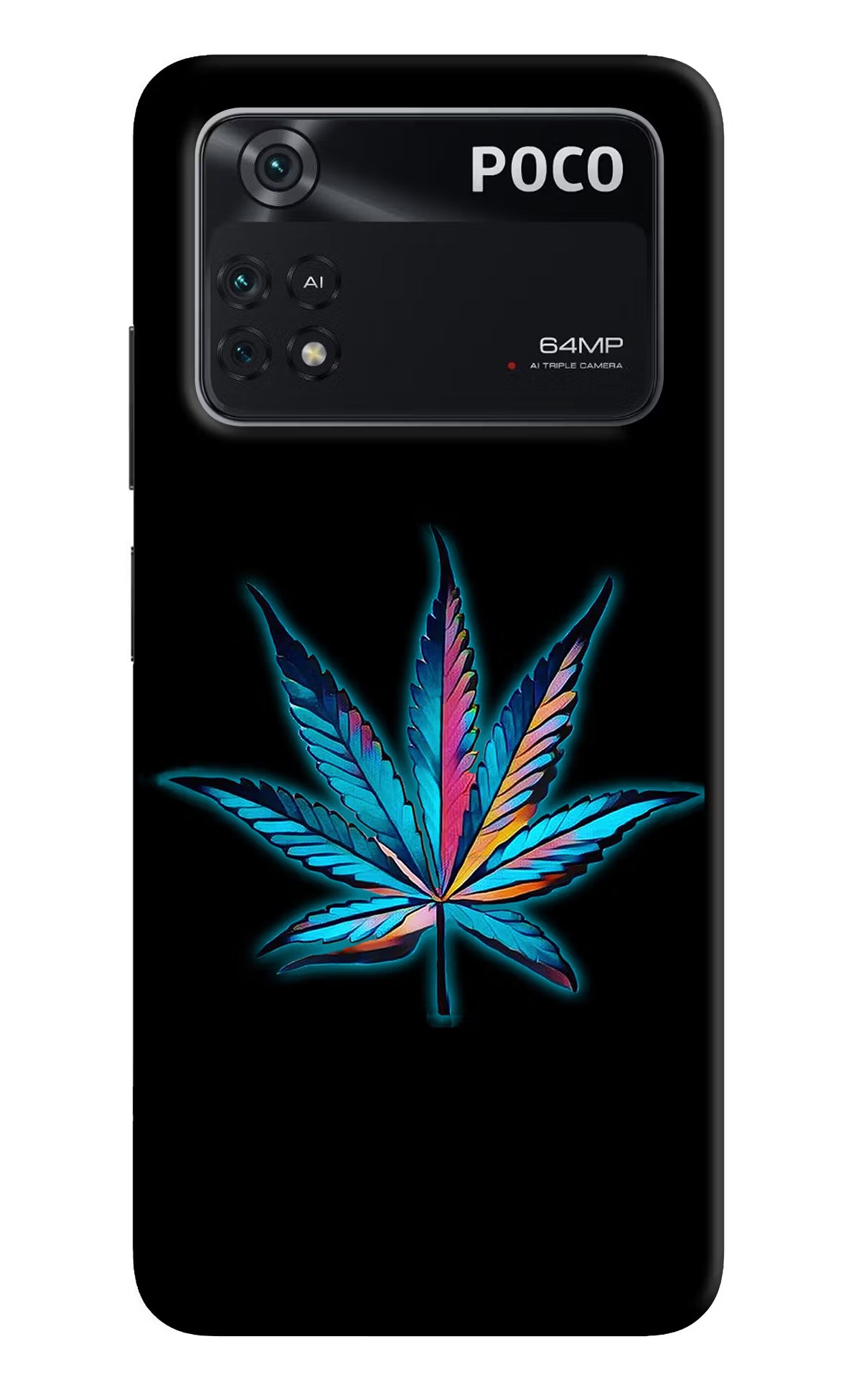 Weed Poco M4 Pro 4G Back Cover - Weed Poco M4 Pro 4G Back Cover Weed Poco M4 Pro 4G Back Cover