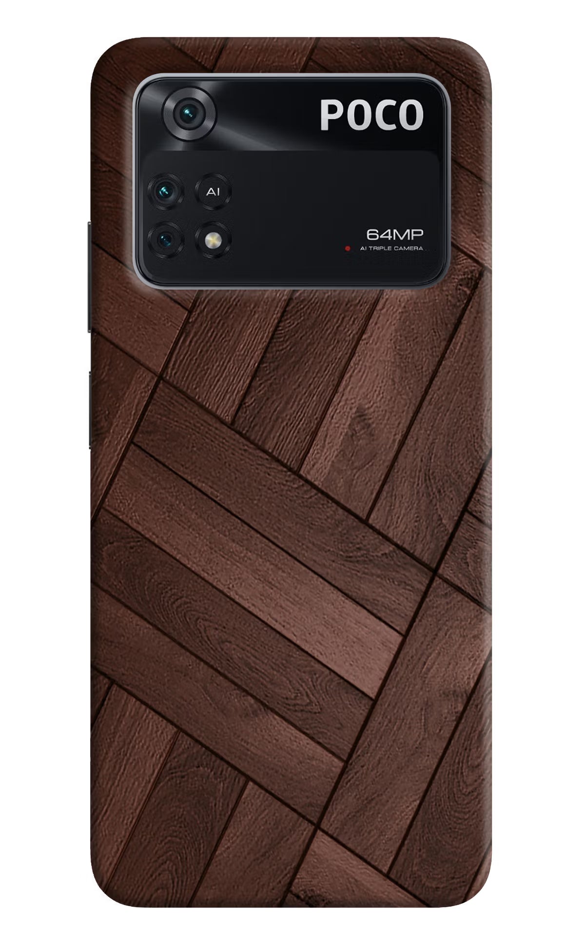 Wooden Texture Design Poco M4 Pro 4G Back Cover - Wooden Texture Design Poco M4 Pro 4G Back Cover Wooden Texture Design Poco M4 Pro 4G Back Cover