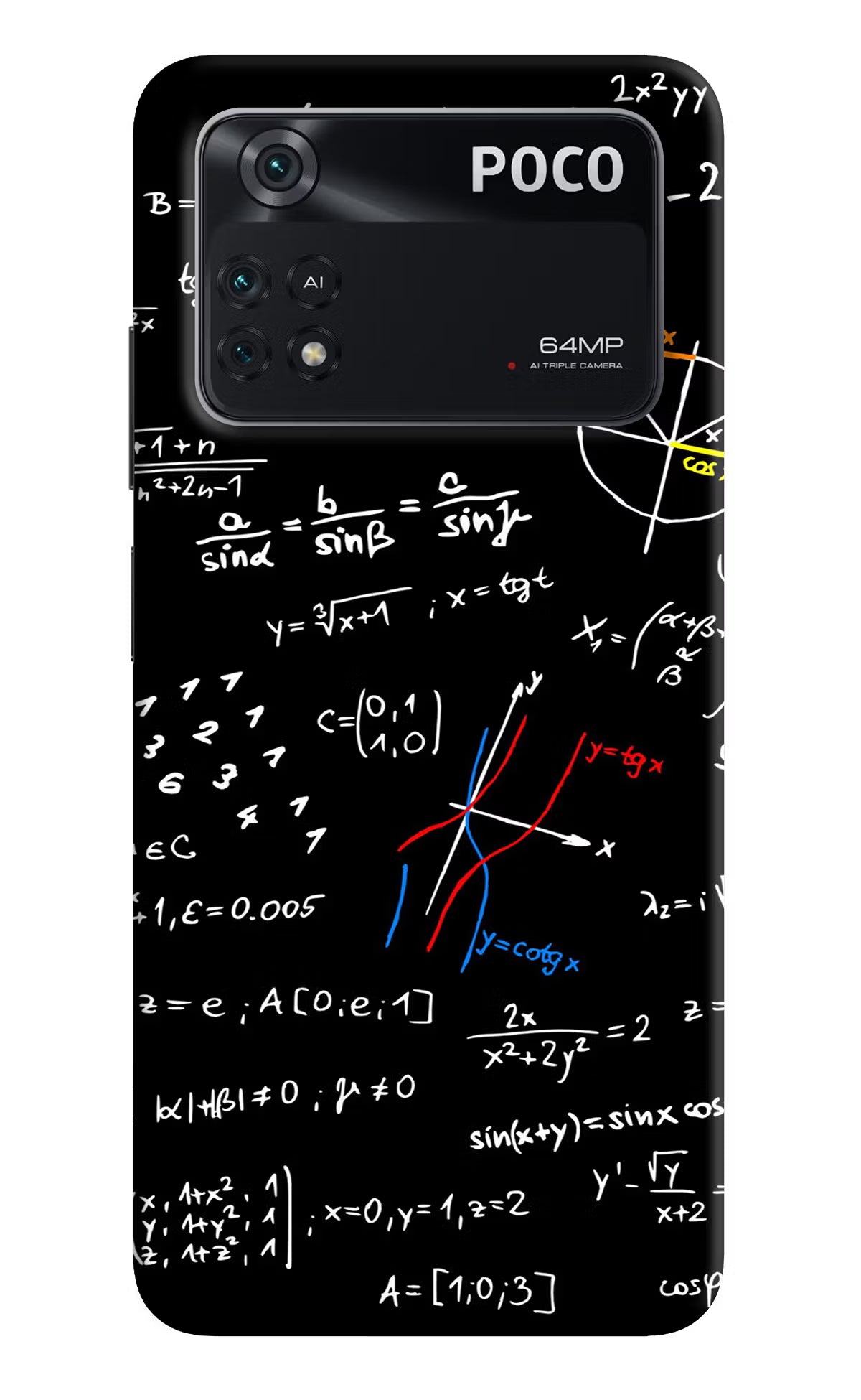 Mathematics Formula Poco M4 Pro 4G Back Cover - Mathematics Formula Poco M4 Pro 4G Back Cover Mathematics Formula Poco M4 Pro 4G Back Cover