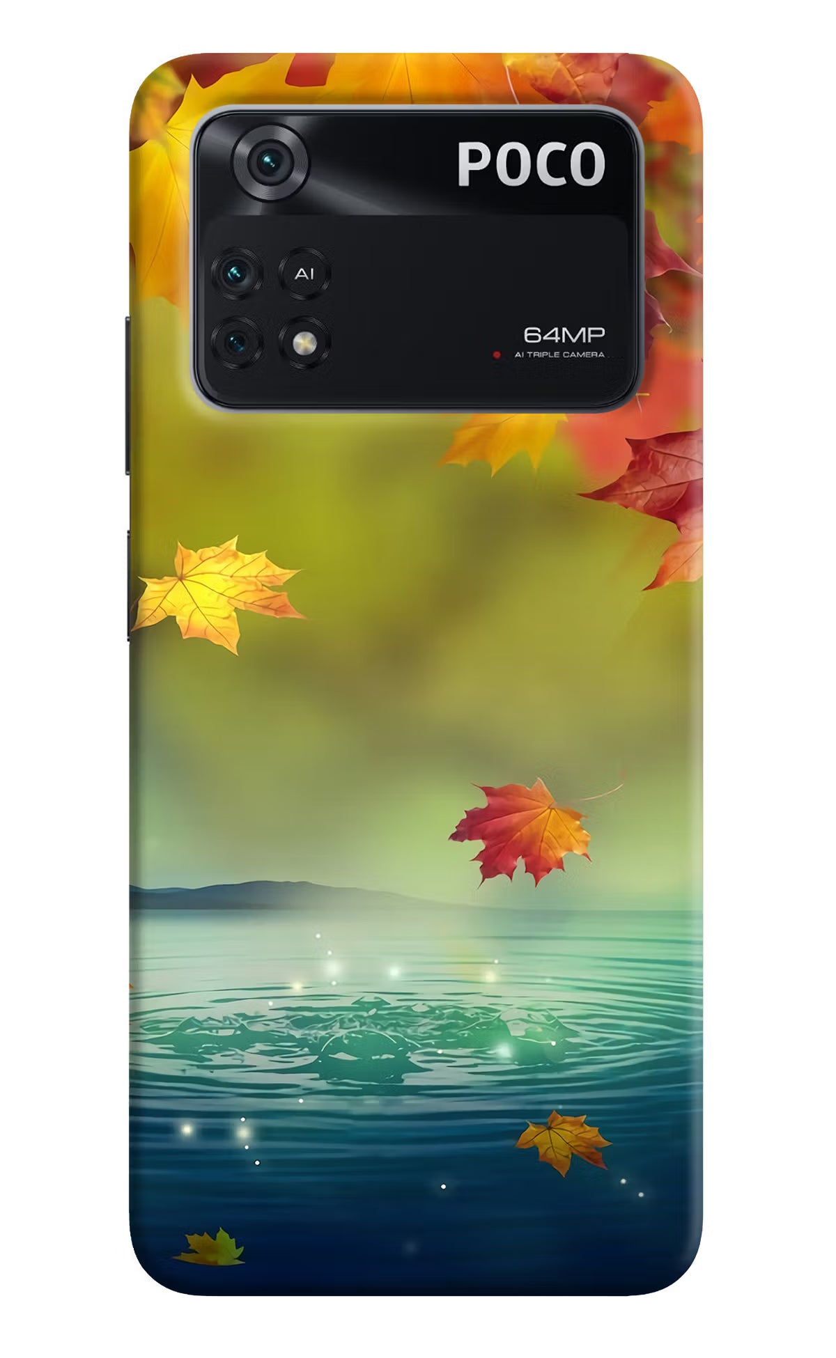 Flowers Poco M4 Pro 4G Back Cover - Flowers Poco M4 Pro 4G Back Cover Flowers Poco M4 Pro 4G Back Cover