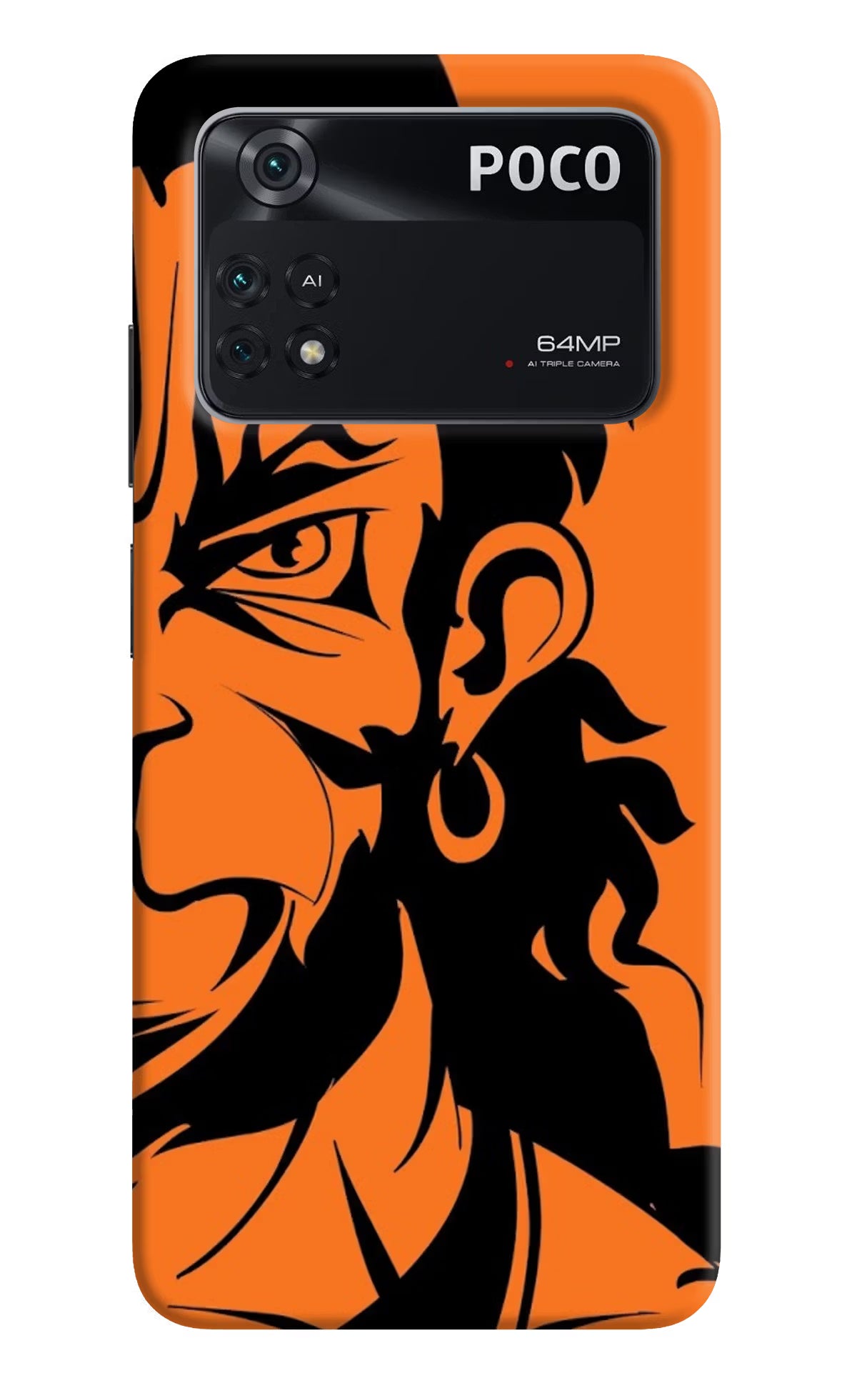 Hanuman Poco M4 Pro 4G Back Cover - Hanuman Poco M4 Pro 4G Back Cover Hanuman Poco M4 Pro 4G Back Cover