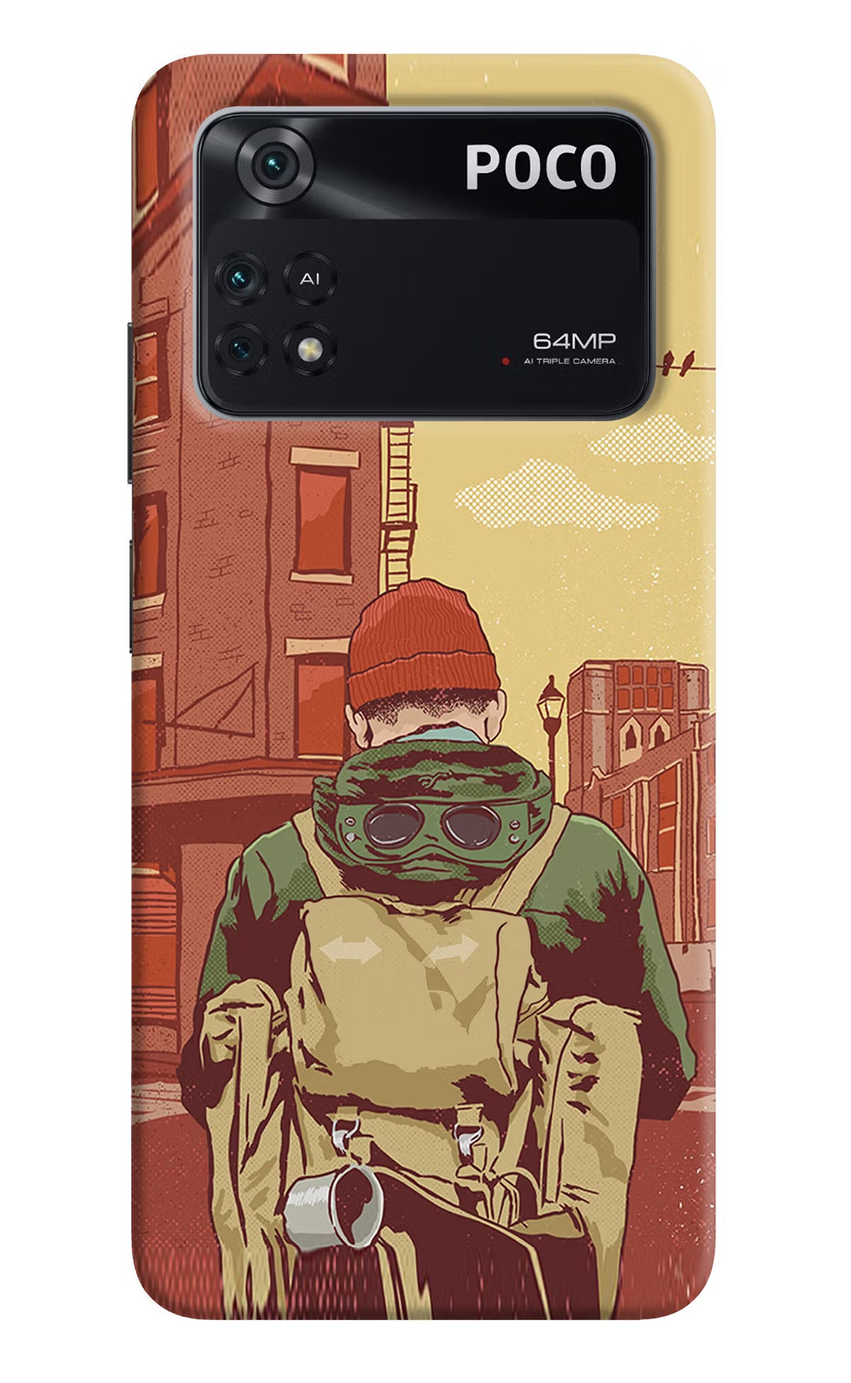Adventurous Poco M4 Pro 4G Back Cover - Adventurous Poco M4 Pro 4G Back Cover Adventurous Poco M4 Pro 4G Back Cover