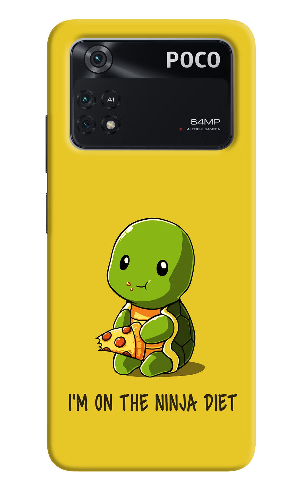 I'm on Ninja Diet Poco M4 Pro 4G Back Cover - I'm on Ninja Diet Poco M4 Pro 4G Back Cover I'm on Ninja Diet Poco M4 Pro 4G Back Cover