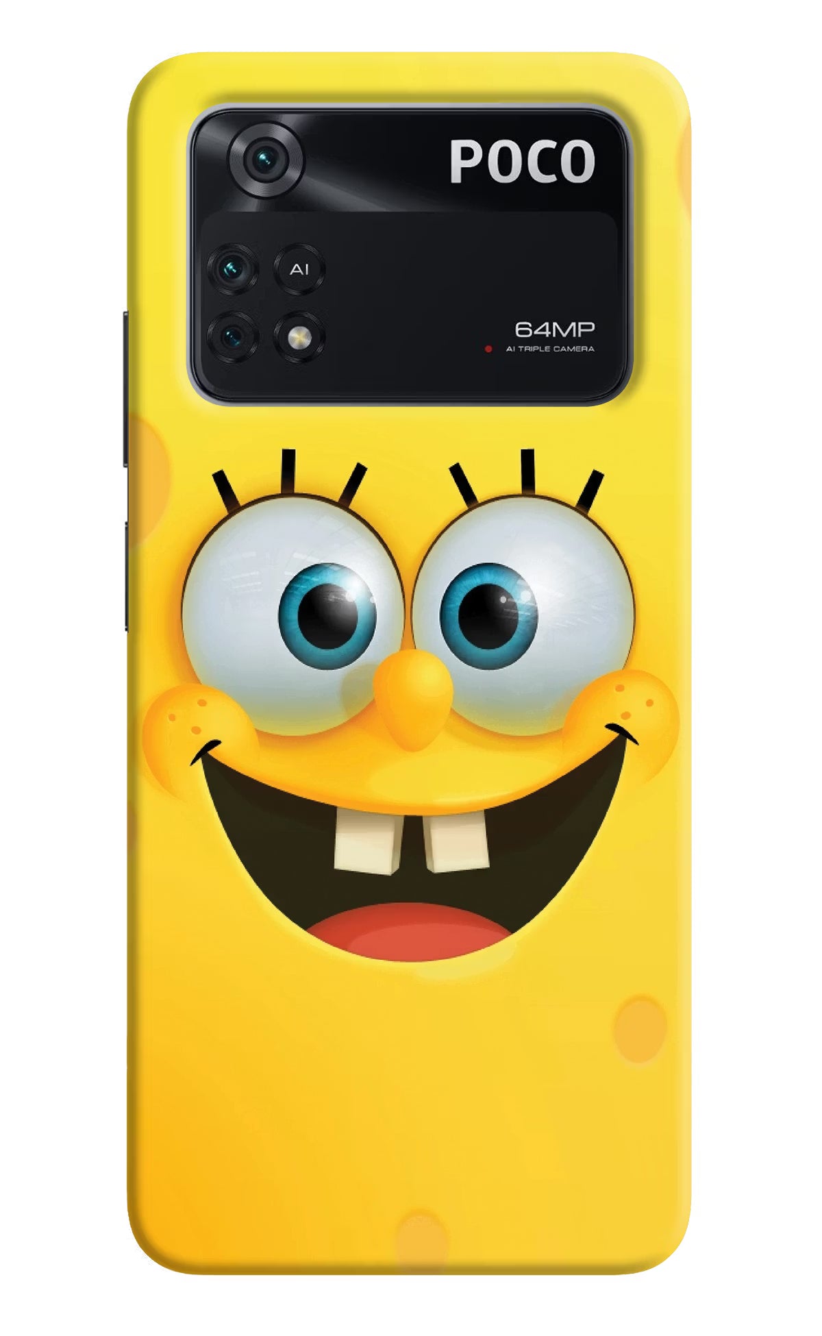 Sponge 1 Poco M4 Pro 4G Back Cover - Sponge 1 Poco M4 Pro 4G Back Cover Sponge 1 Poco M4 Pro 4G Back Cover
