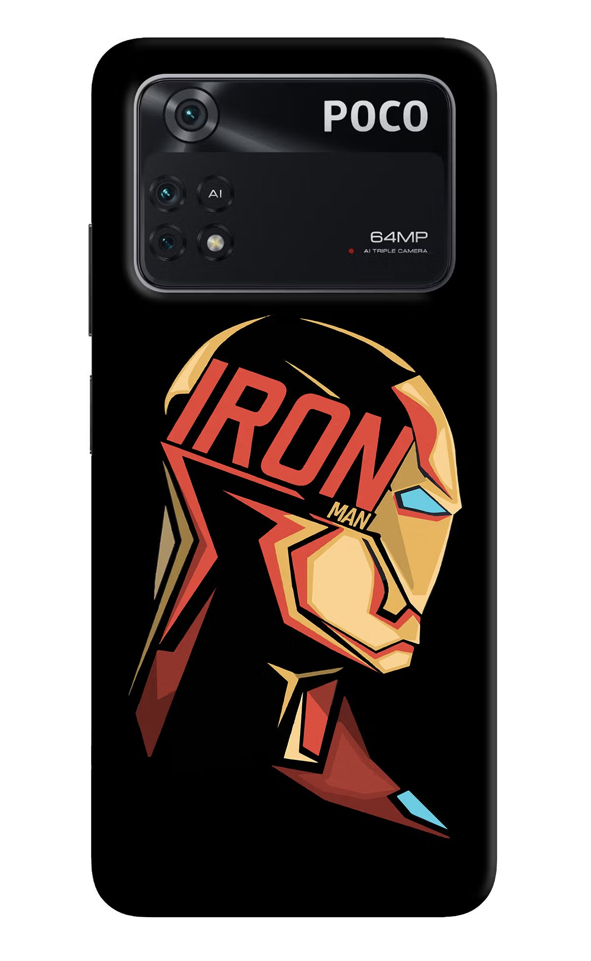 IronMan Poco M4 Pro 4G Back Cover - IronMan Poco M4 Pro 4G Back Cover IronMan Poco M4 Pro 4G Back Cover