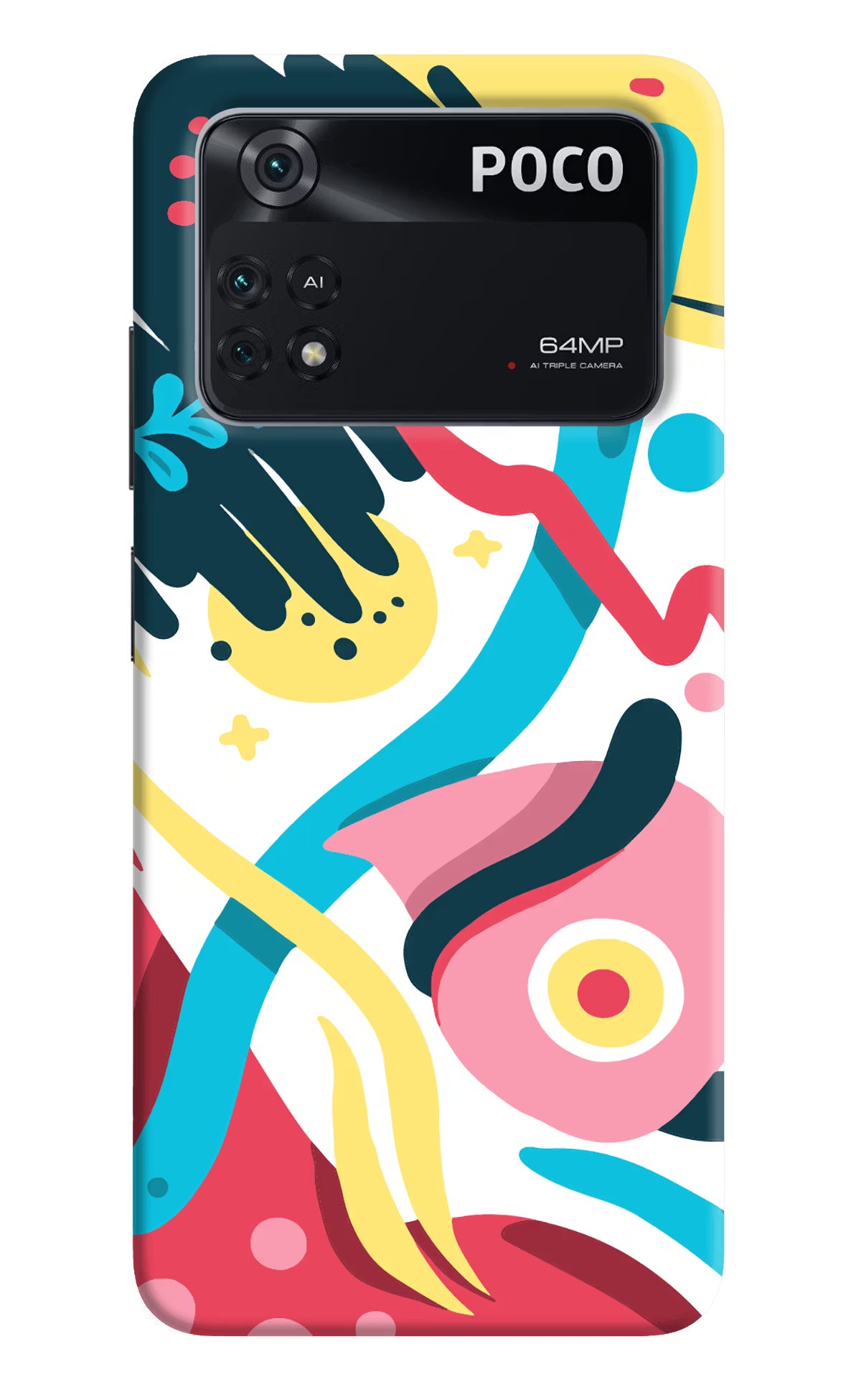 Trippy Poco M4 Pro 4G Back Cover - Trippy Poco M4 Pro 4G Back Cover Trippy Poco M4 Pro 4G Back Cover