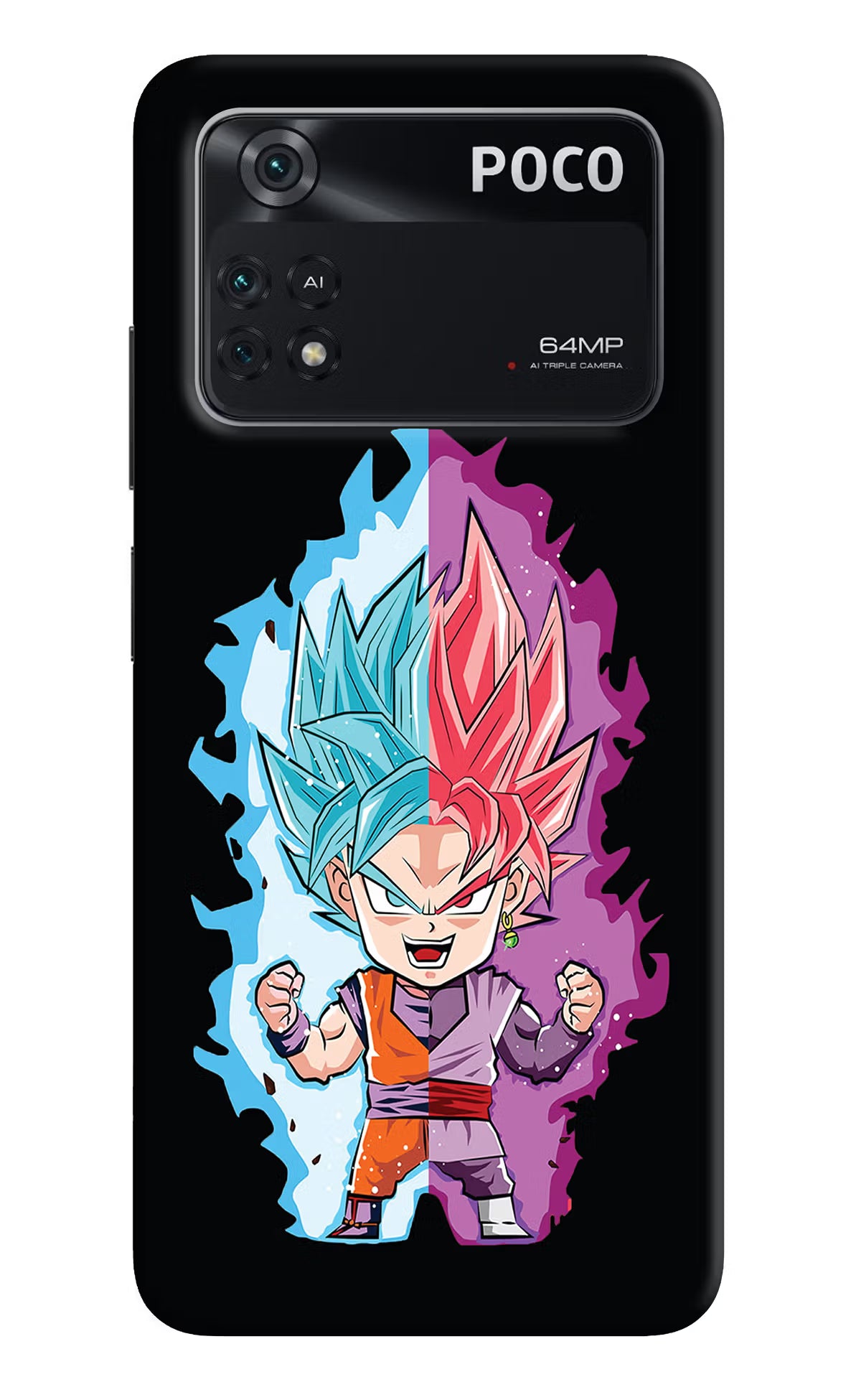 Chota Goku Poco M4 Pro 4G Back Cover - Chota Goku Poco M4 Pro 4G Back Cover Chota Goku Poco M4 Pro 4G Back Cover