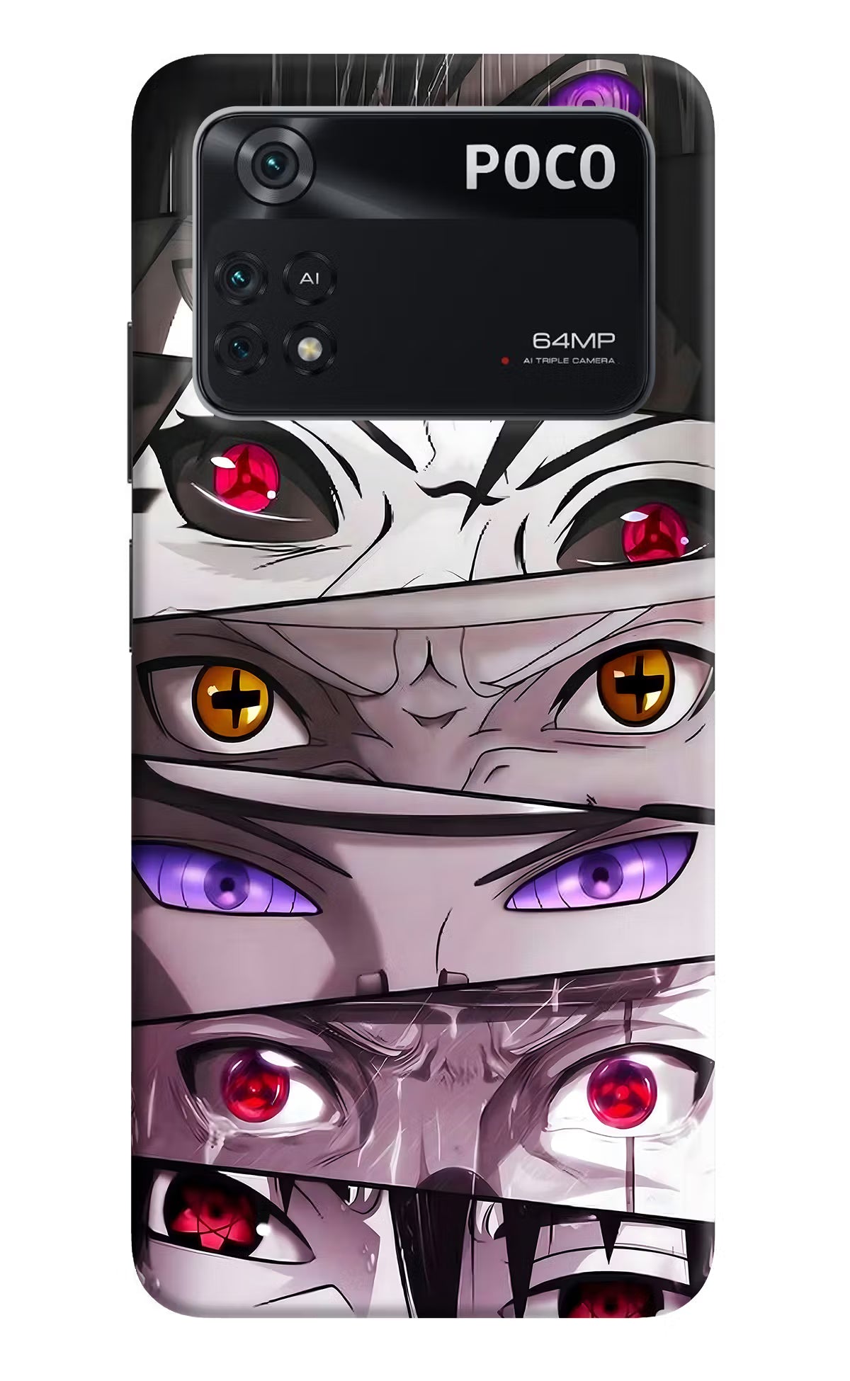 Naruto Anime Poco M4 Pro 4G Back Cover - Naruto Anime Poco M4 Pro 4G Back Cover Naruto Anime Poco M4 Pro 4G Back Cover