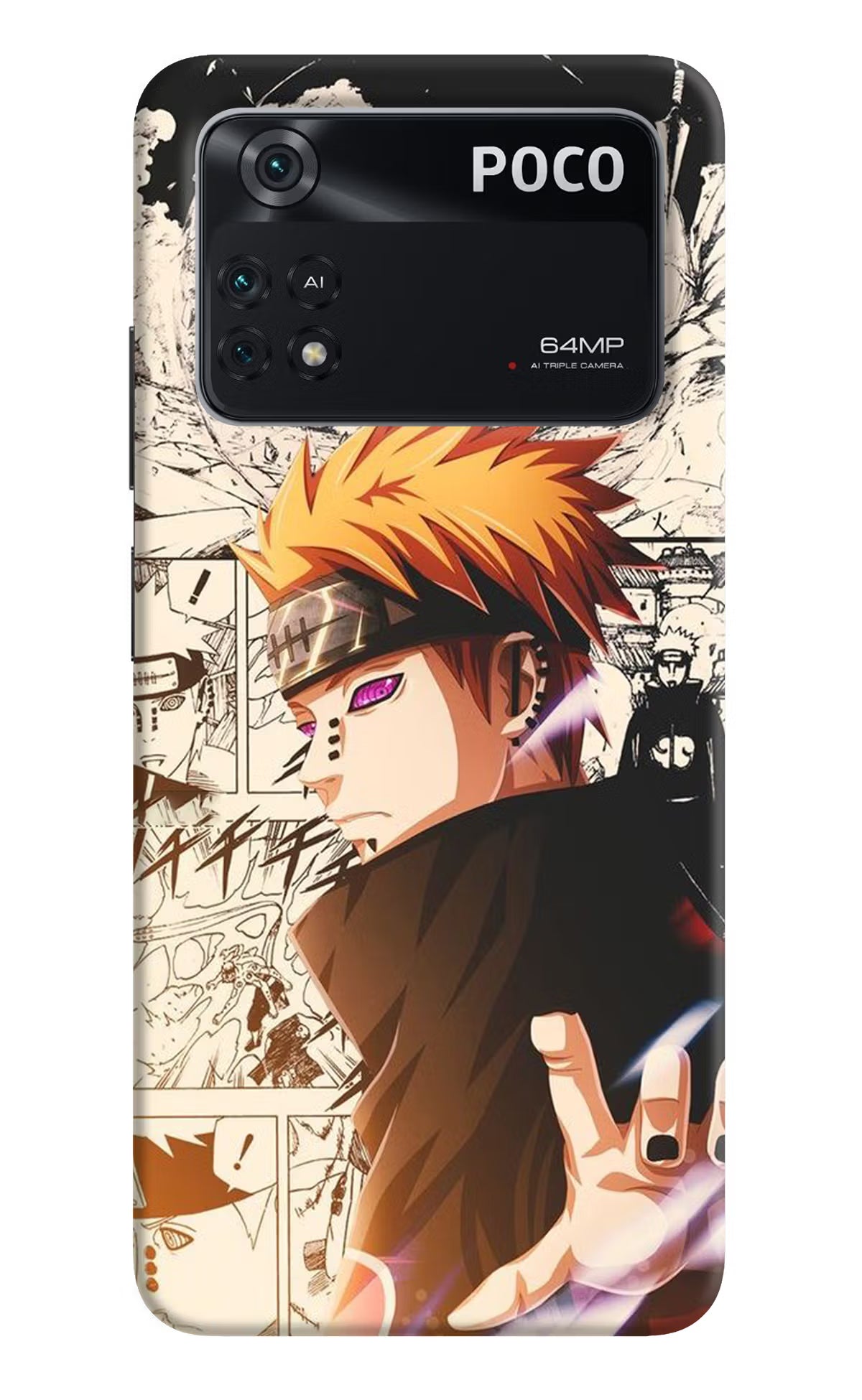 Pain Anime Poco M4 Pro 4G Back Cover - Pain Anime Poco M4 Pro 4G Back Cover Pain Anime Poco M4 Pro 4G Back Cover