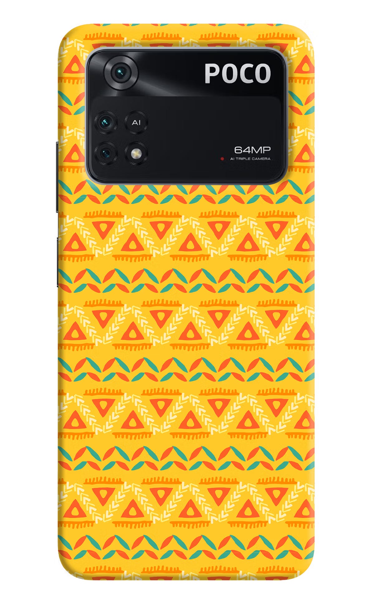 Tribal Pattern Poco M4 Pro 4G Back Cover - Tribal Pattern Poco M4 Pro 4G Back Cover Tribal Pattern Poco M4 Pro 4G Back Cover