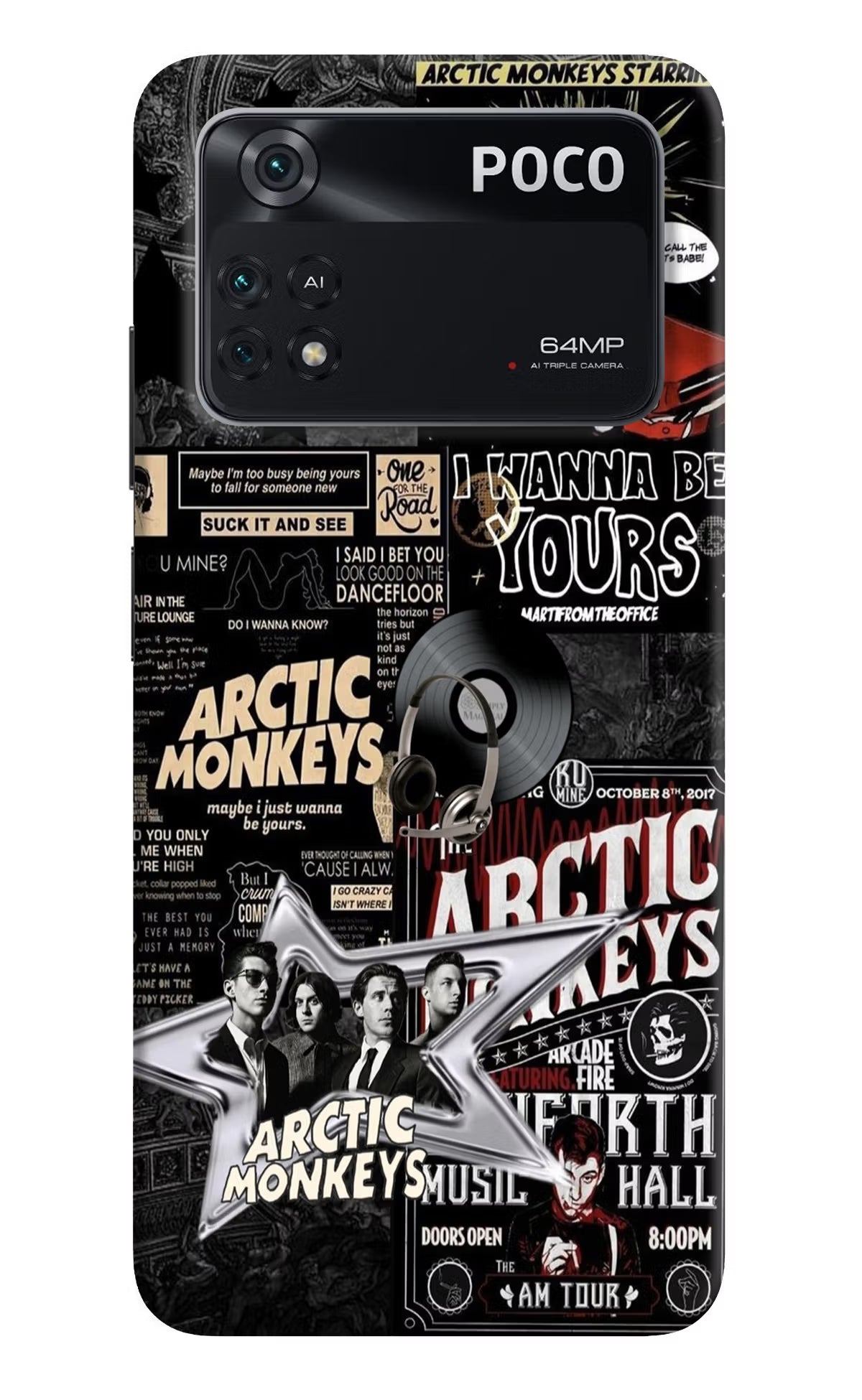 Arctic Monkeys Poco M4 Pro 4G Back Cover