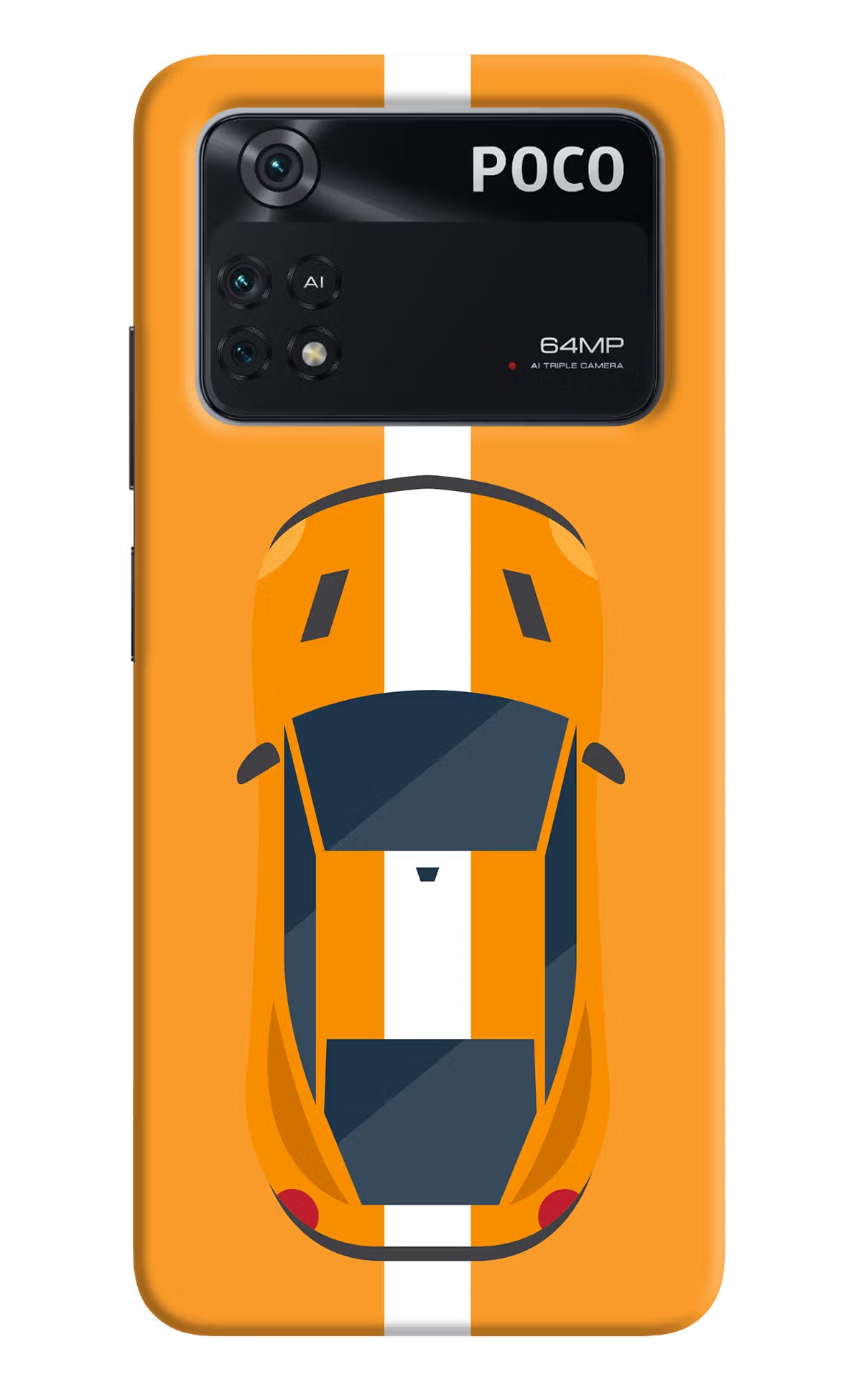Highway Pursuit Poco M4 Pro 4G Back Cover
