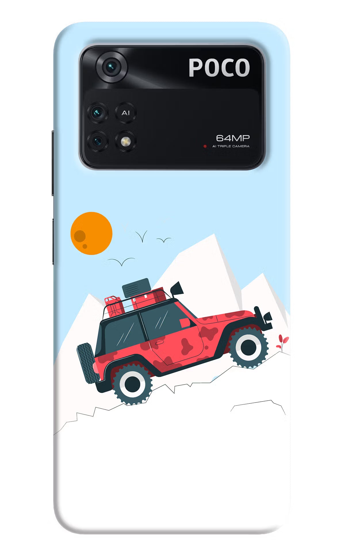 Mountain Trail Beast Poco M4 Pro 4G Back Cover