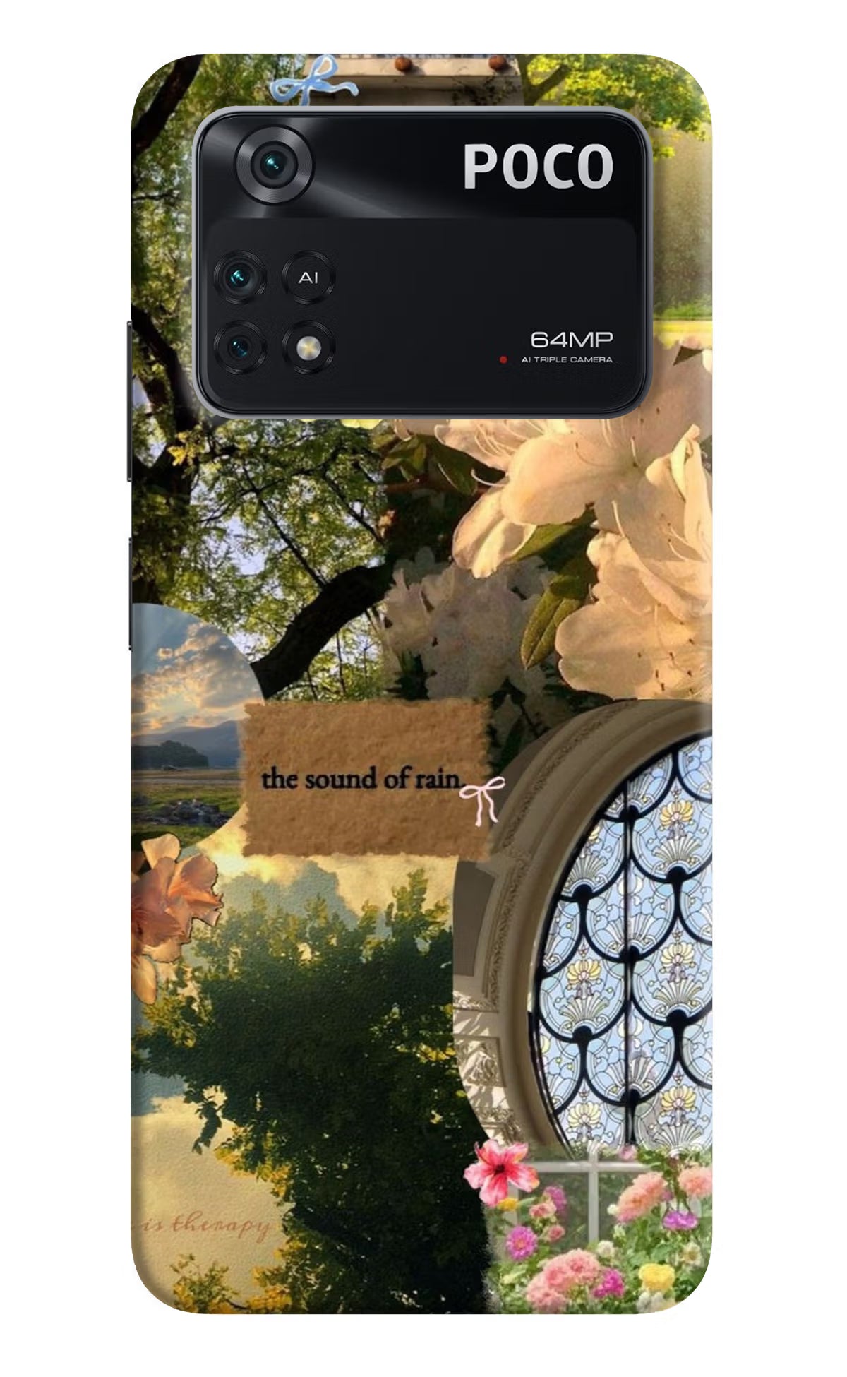 Rain Poco M4 Pro 4G Back Cover - Rain Poco M4 Pro 4G Back Cover Rain Poco M4 Pro 4G Back Cover