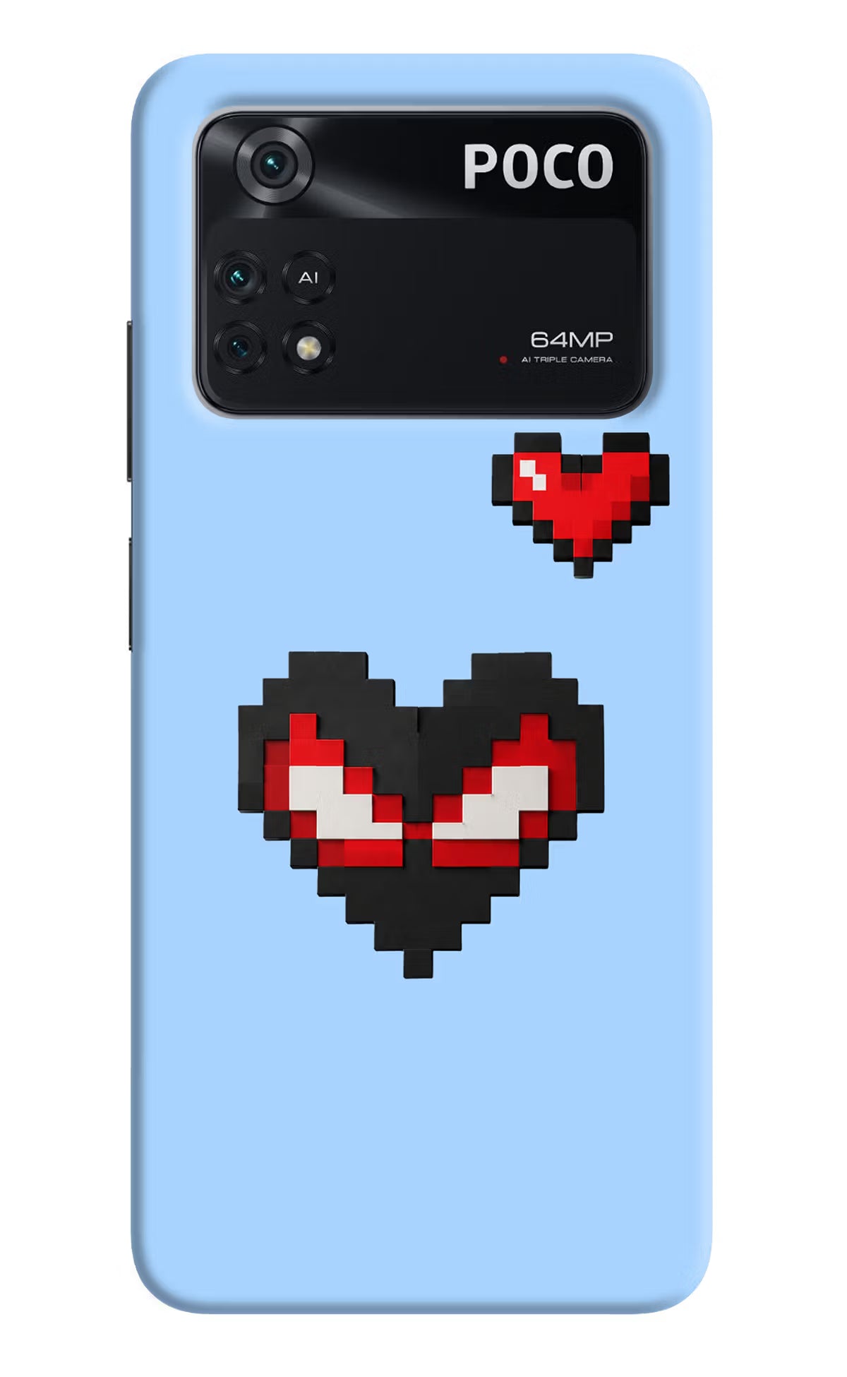 Peter Heart Poco M4 Pro 4G Back Cover - Peter Heart Poco M4 Pro 4G Back Cover Peter Heart Poco M4 Pro 4G Back Cover