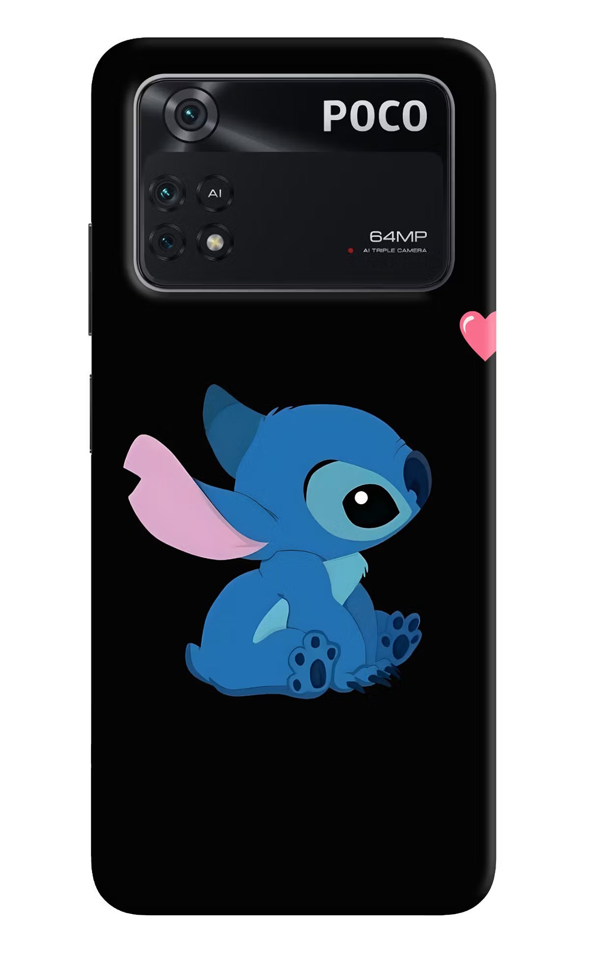 Stitch Crush Poco M4 Pro 4G Back Cover - Stitch Crush Poco M4 Pro 4G Back Cover Stitch Crush Poco M4 Pro 4G Back Cover