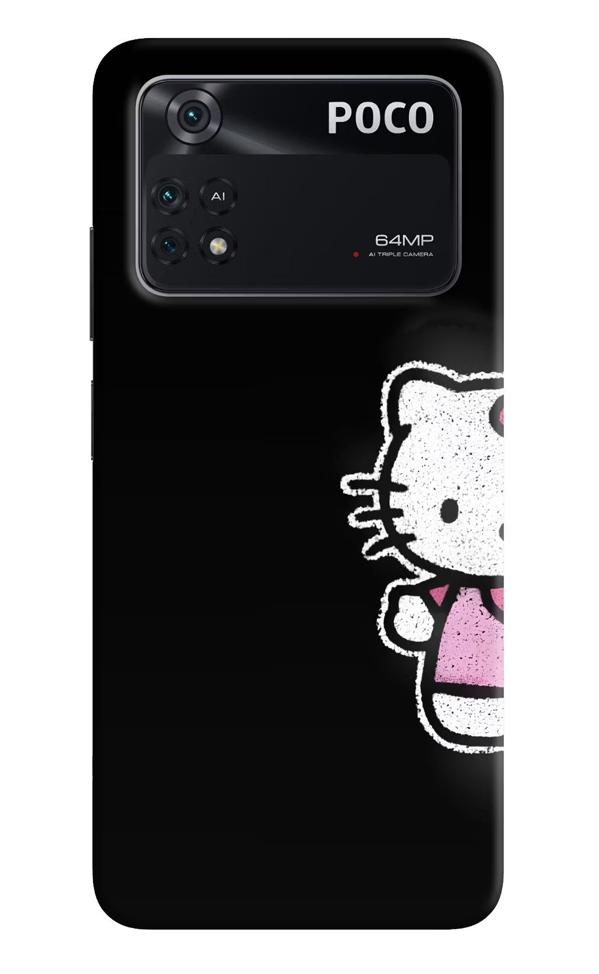 Kitty Charm Poco M4 Pro 4G Back Cover - Kitty Charm Poco M4 Pro 4G Back Cover Kitty Charm Poco M4 Pro 4G Back Cover