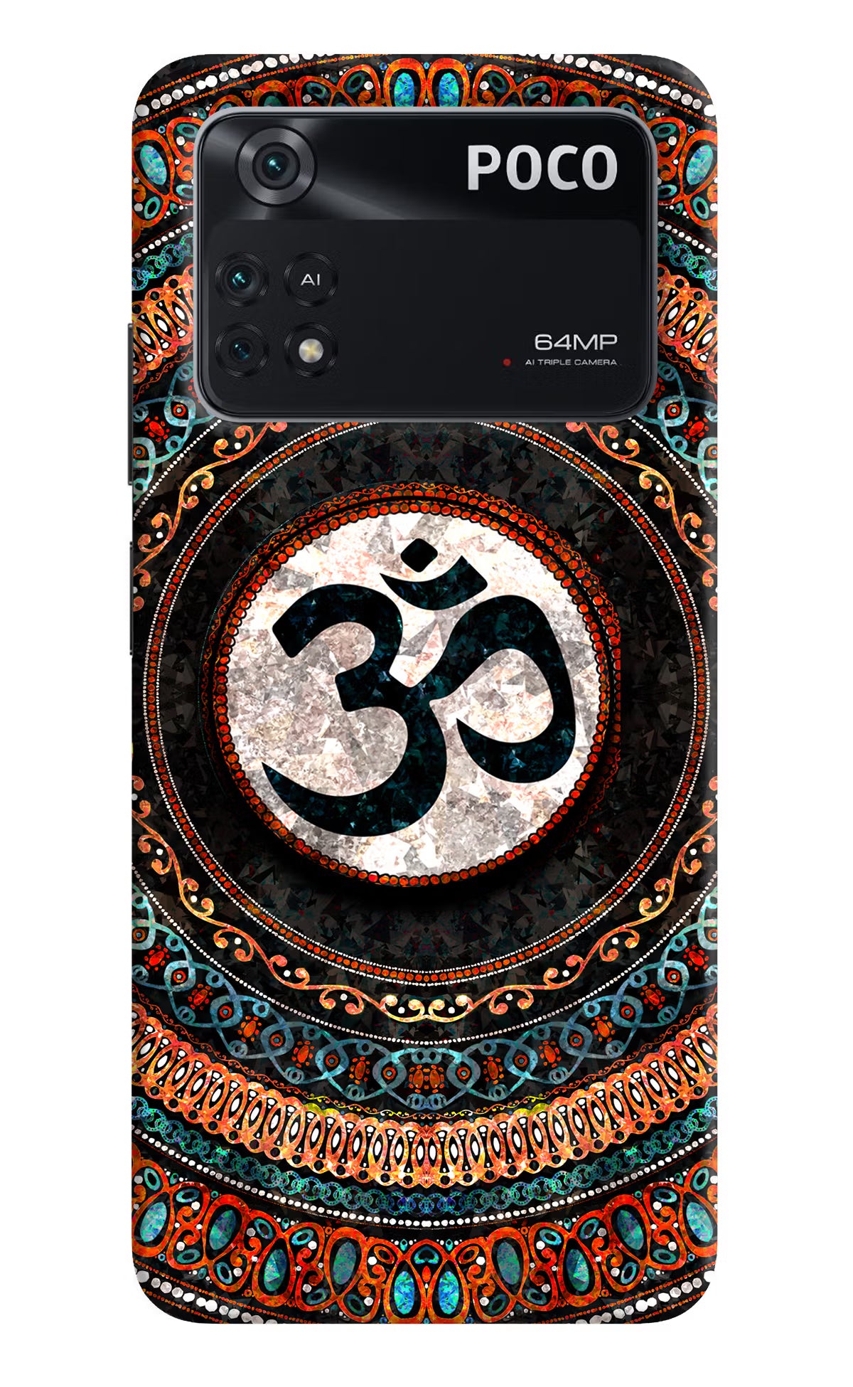 Om Culture Poco M4 Pro 4G Pop Case - Om Culture Poco M4 Pro 4G Pop Case Om Culture Poco M4 Pro 4G Pop Case