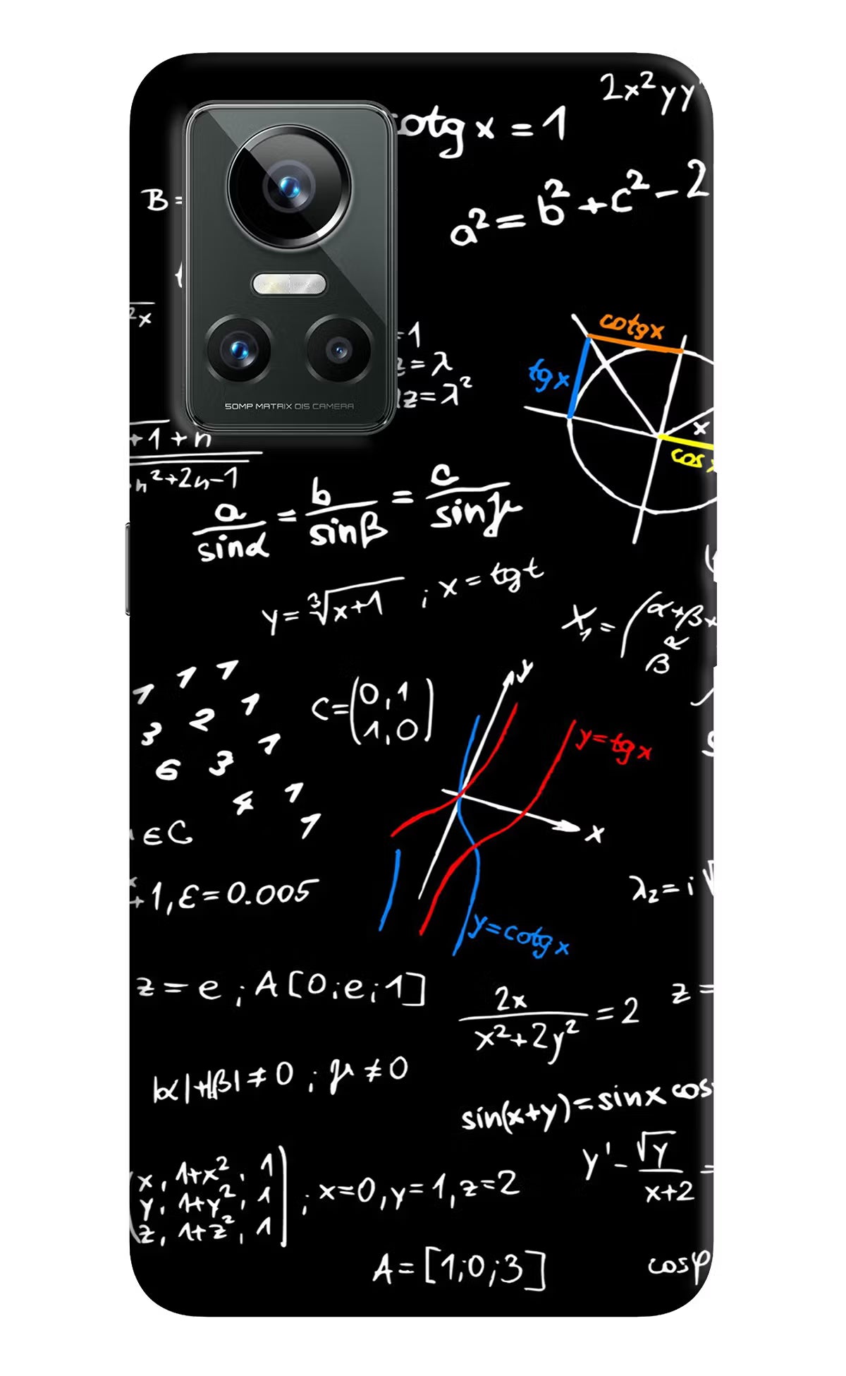 Mathematics Formula Realme GT Neo 3 Back Cover