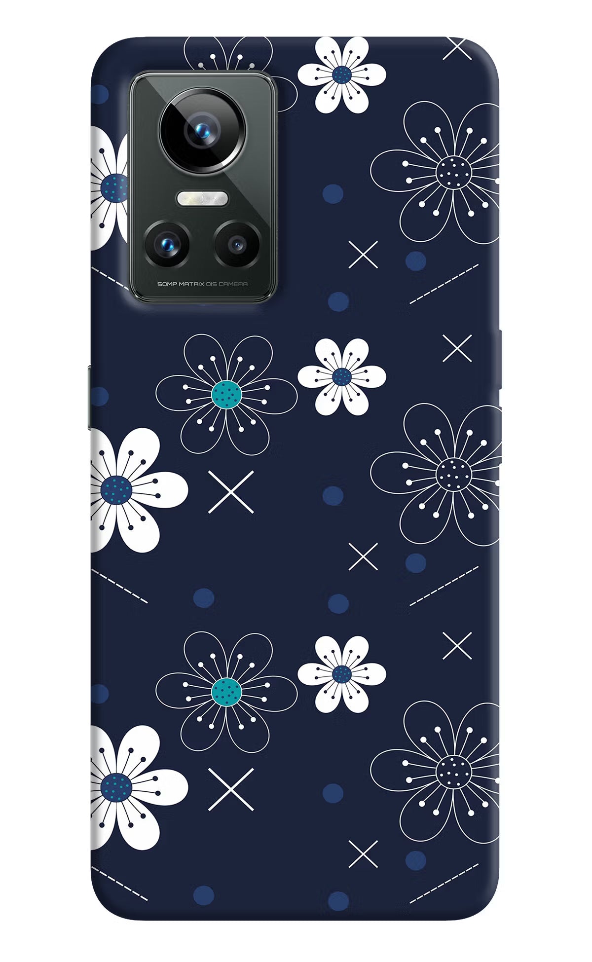 Flowers Realme GT Neo 3 Back Cover