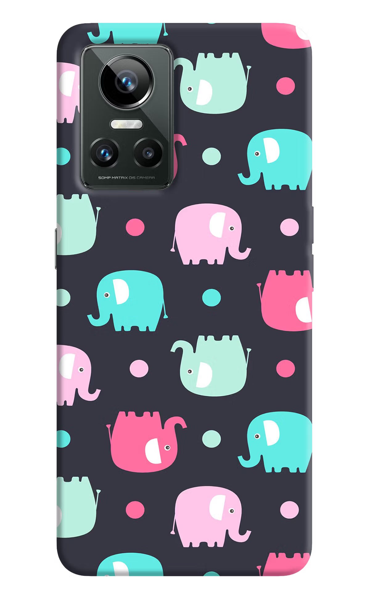 Elephants Realme GT Neo 3 Back Cover