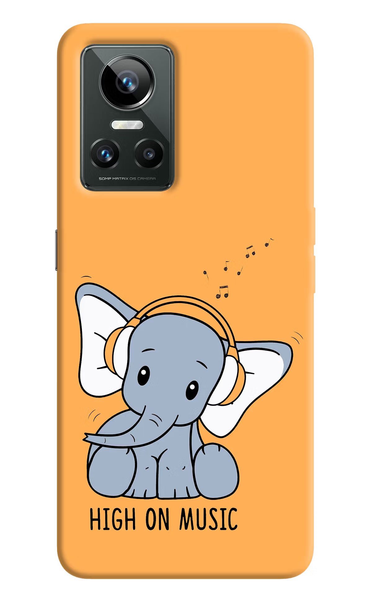 High On Music Realme GT Neo 3 Back Cover