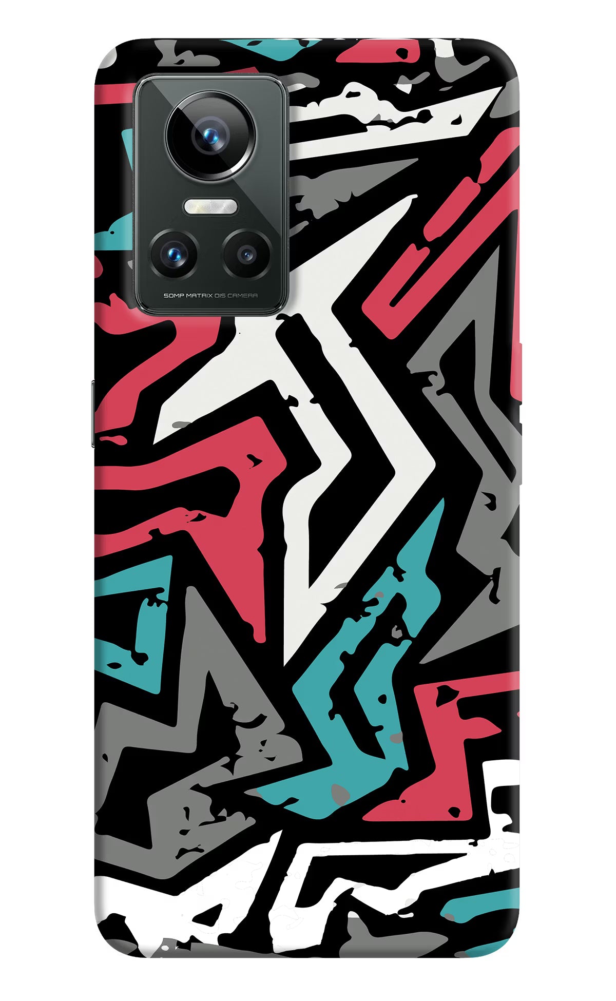 Geometric Graffiti Realme GT Neo 3 Back Cover