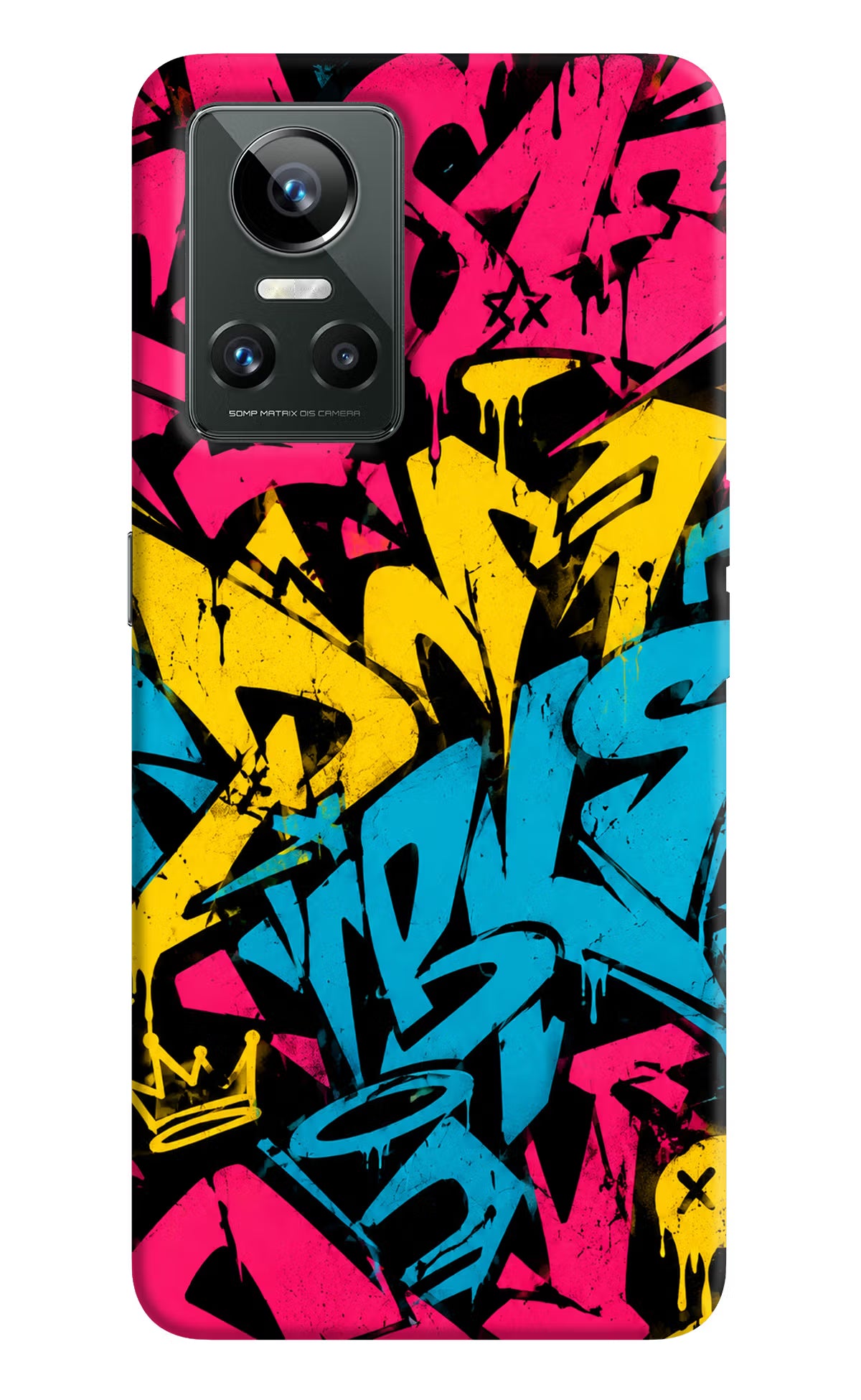 Graffiti Vibe Realme GT Neo 3 Back Cover - Graffiti Vibe Realme GT Neo 3 Back Cover Graffiti Vibe Realme GT Neo 3 Back Cover