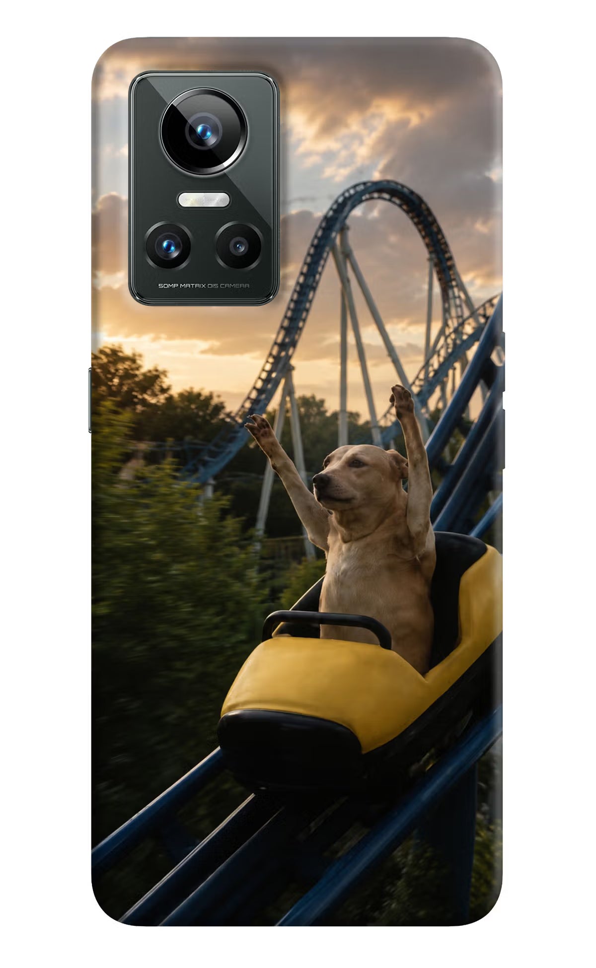 Rollercoaster Dog Realme GT Neo 3 Back Cover - Rollercoaster Dog Realme GT Neo 3 Back Cover Rollercoaster Dog Realme GT Neo 3 Back Cover