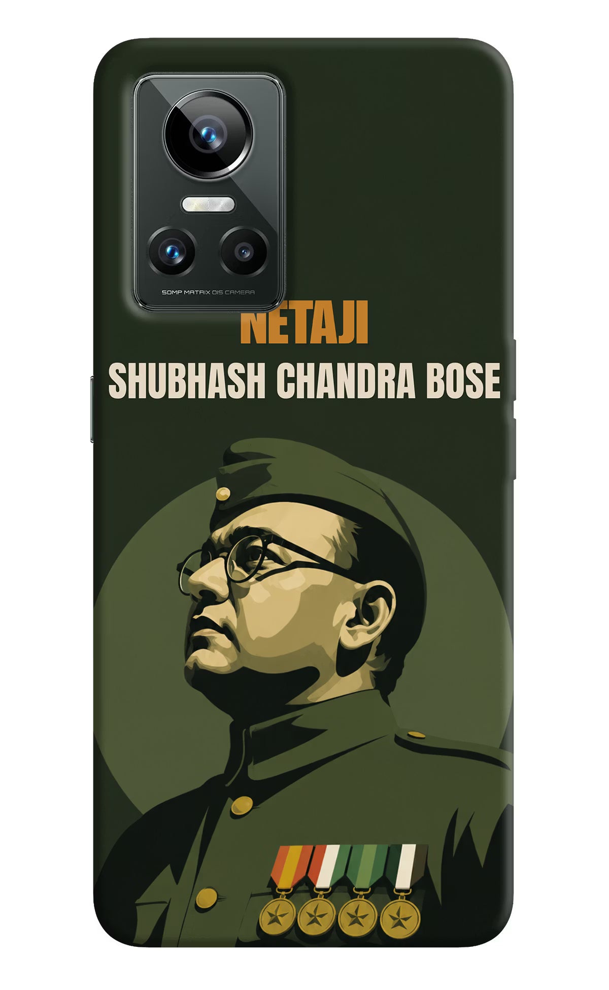 Netaji Legacy Realme GT Neo 3 Back Cover - Netaji Legacy Realme GT Neo 3 Back Cover Netaji Legacy Realme GT Neo 3 Back Cover