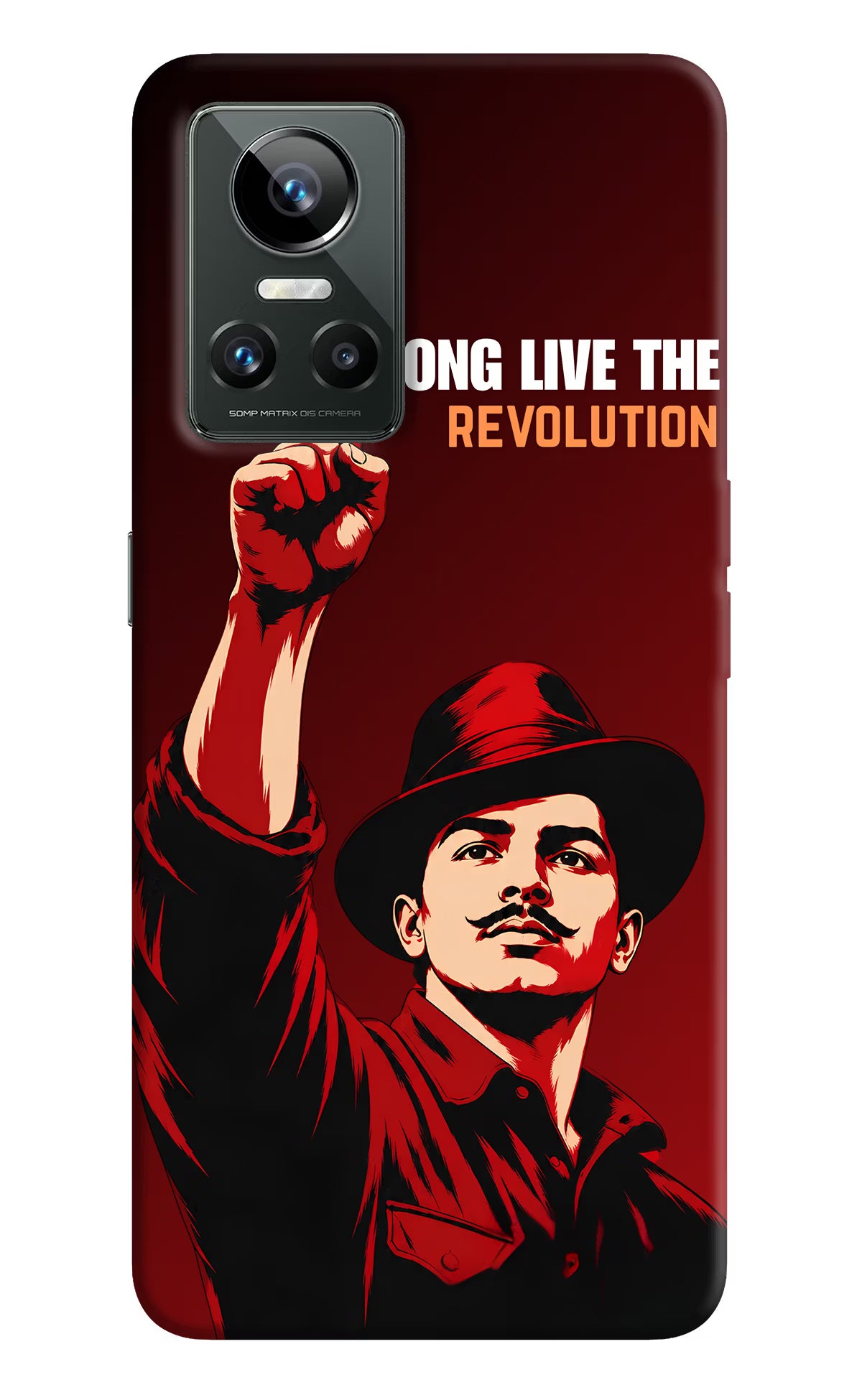 Bhagat Singh Revolution Realme GT Neo 3 Back Cover - Bhagat Singh Revolution Realme GT Neo 3 Back Cover Bhagat Singh Revolution Realme GT Neo 3 Back Cover