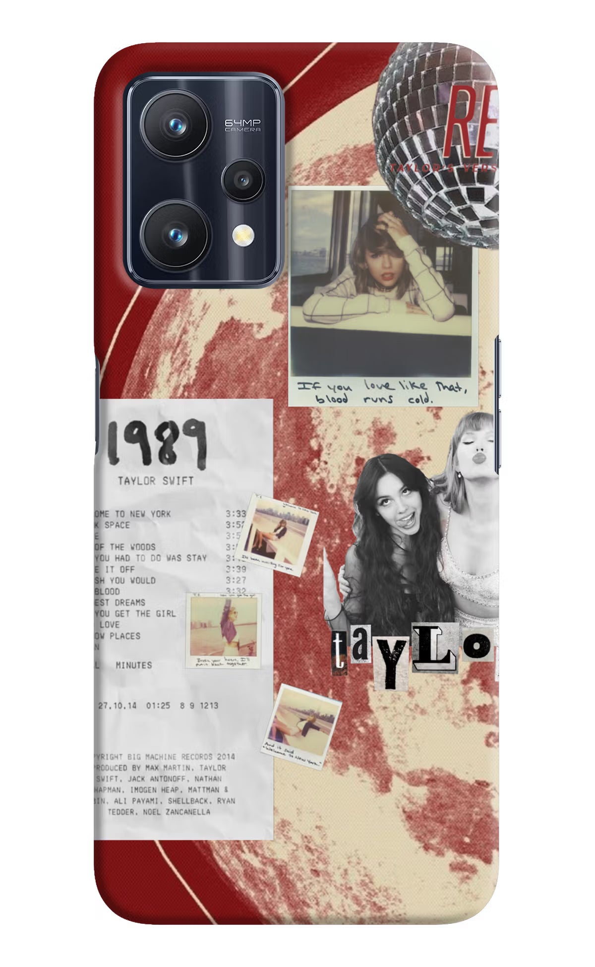 Taylor Swift Realme 9 Pro 5G Back Cover - Taylor Swift Realme 9 Pro 5G Back Cover Taylor Swift Realme 9 Pro 5G Back Cover