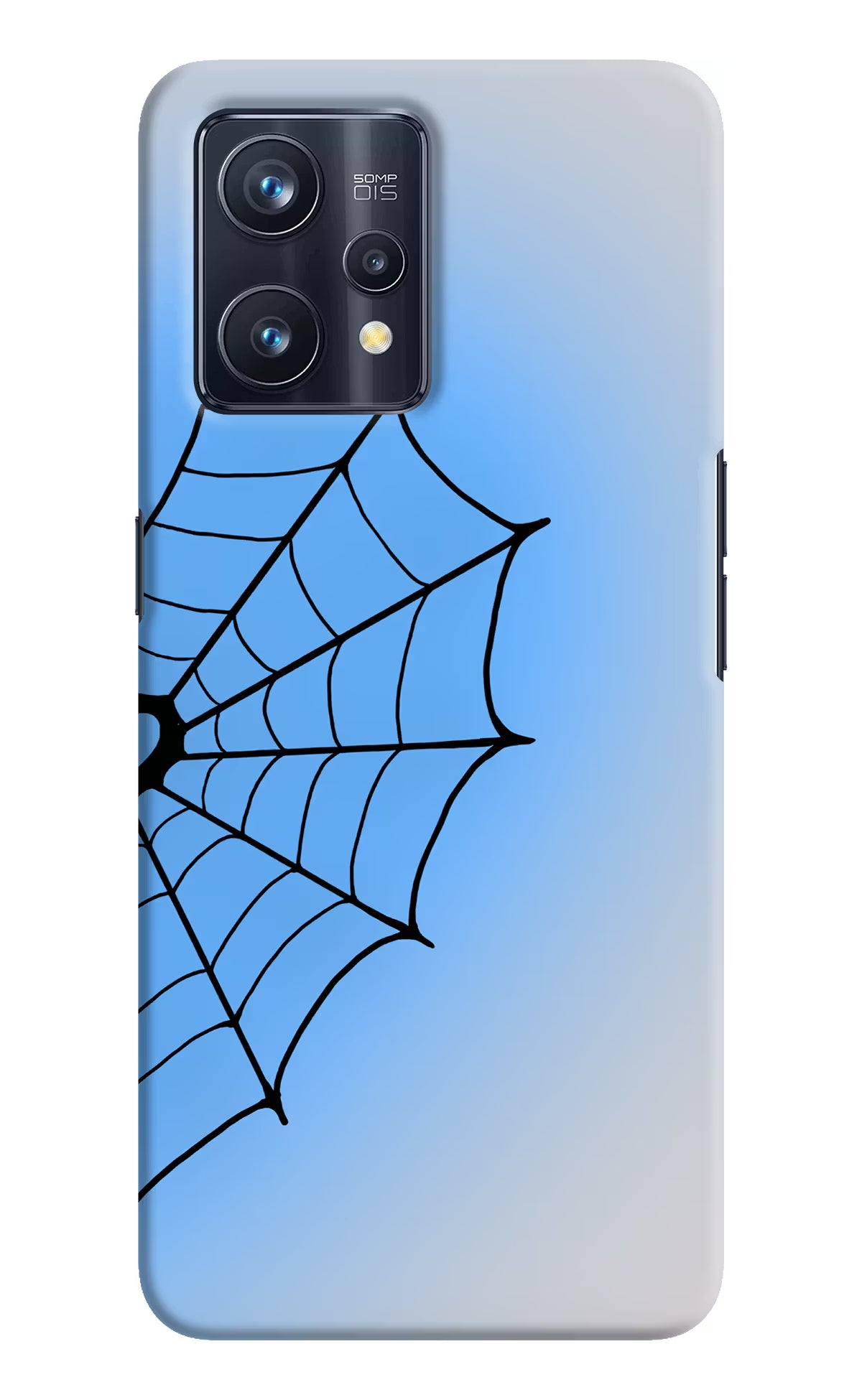 Blue Web Realme 9 Pro+ 5G Back Cover - Blue Web Realme 9 Pro+ 5G Back Cover Blue Web Realme 9 Pro+ 5G Back Cover