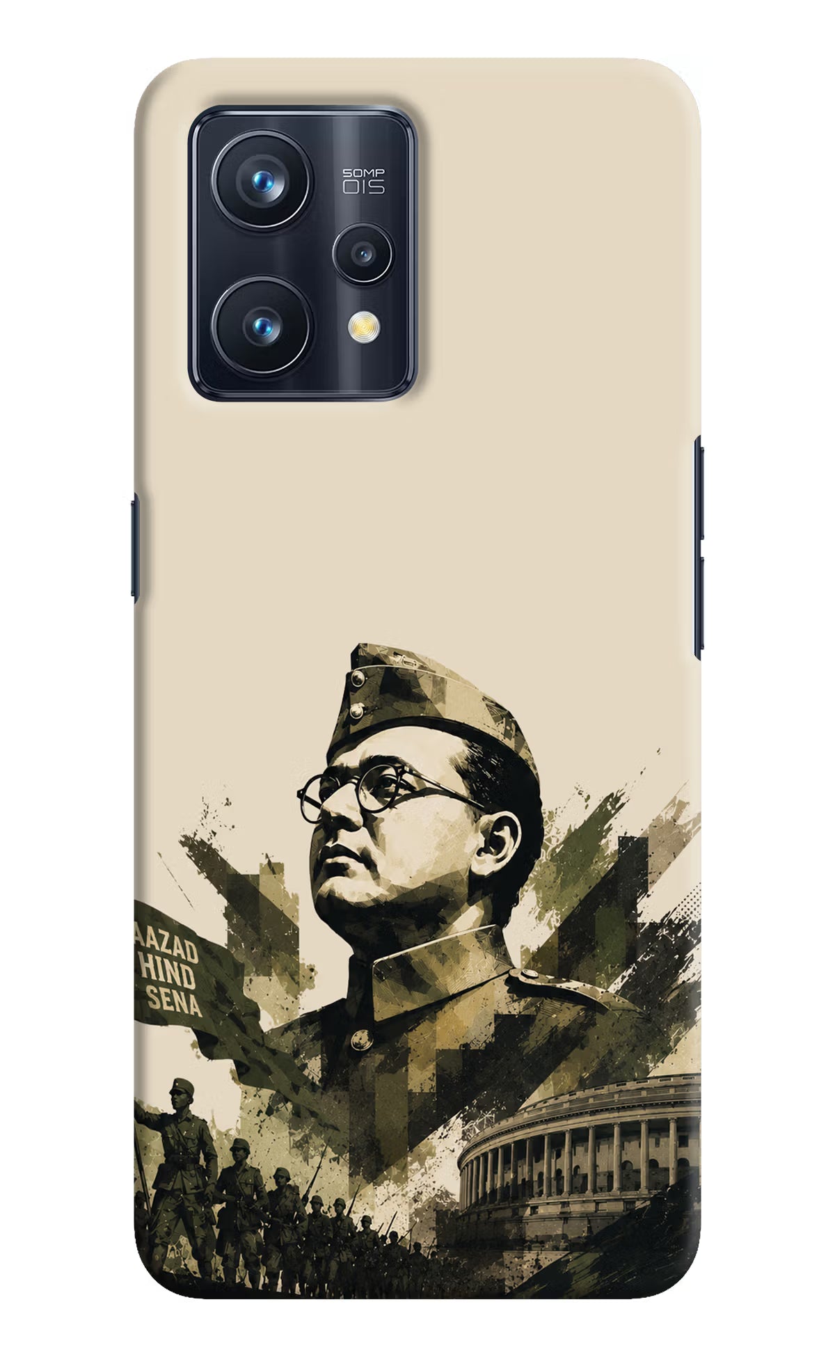 Netaji Rising Realme 9 Pro+ 5G Back Cover - Netaji Rising Realme 9 Pro+ 5G Back Cover Netaji Rising Realme 9 Pro+ 5G Back Cover
