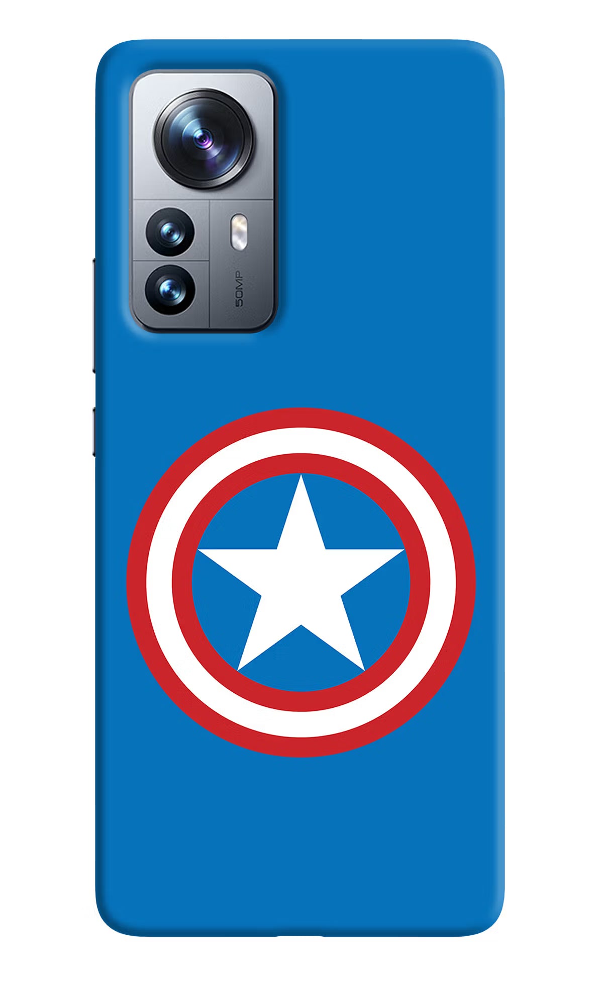 Captain America Logo Mi 12 Pro 5G Back Cover