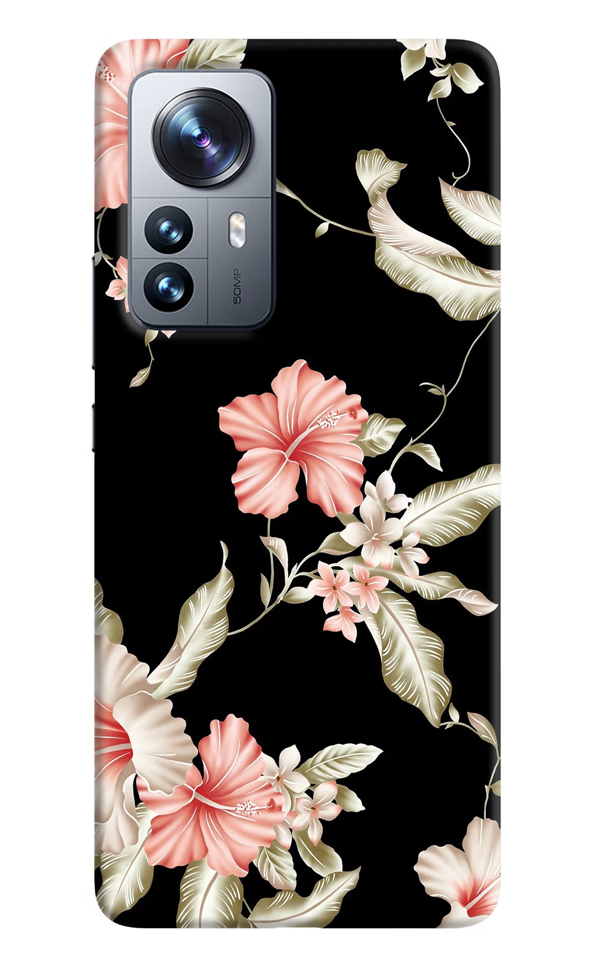 Flowers Mi 12 Pro 5G Back Cover
