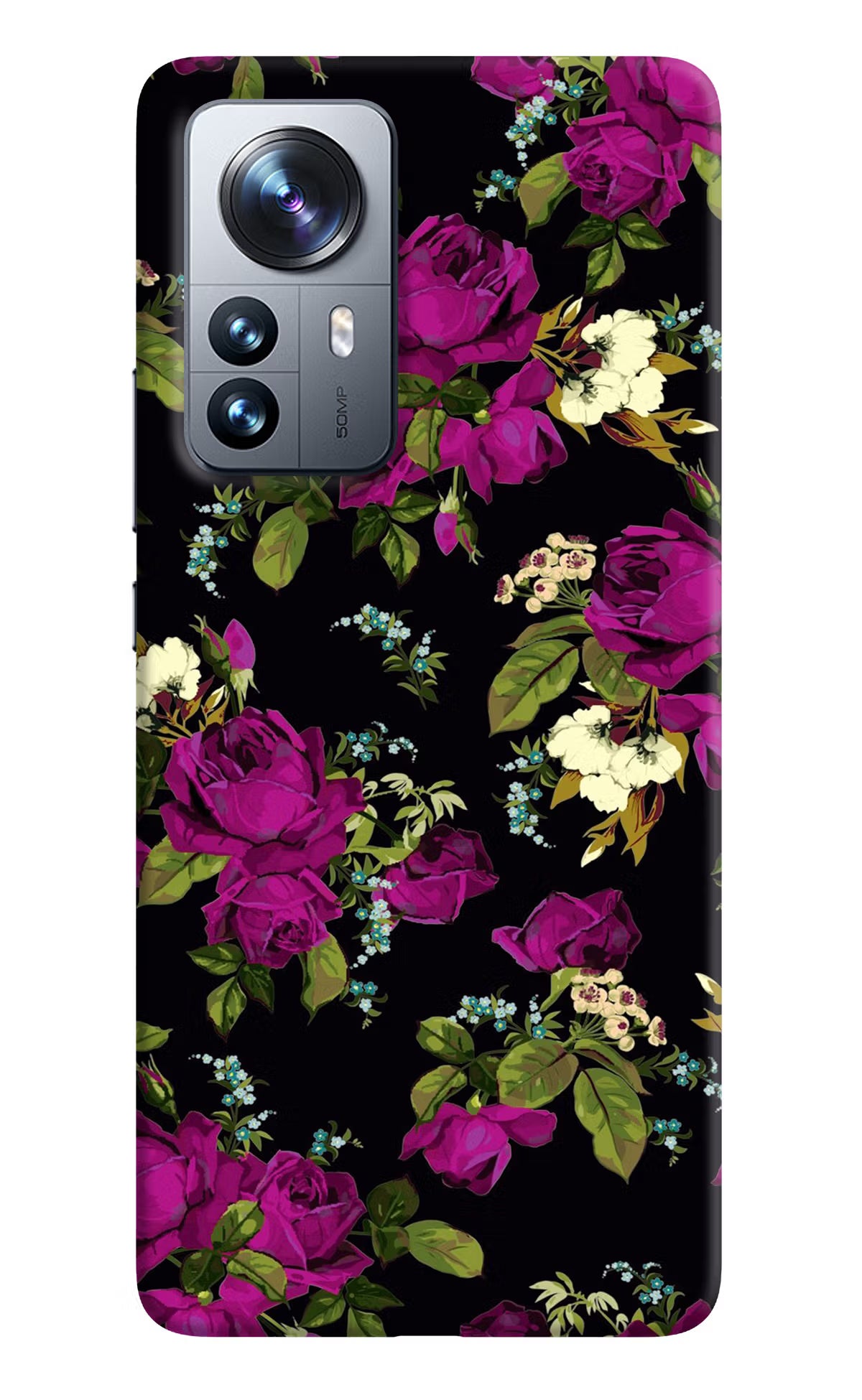 Flowers Mi 12 Pro 5G Back Cover