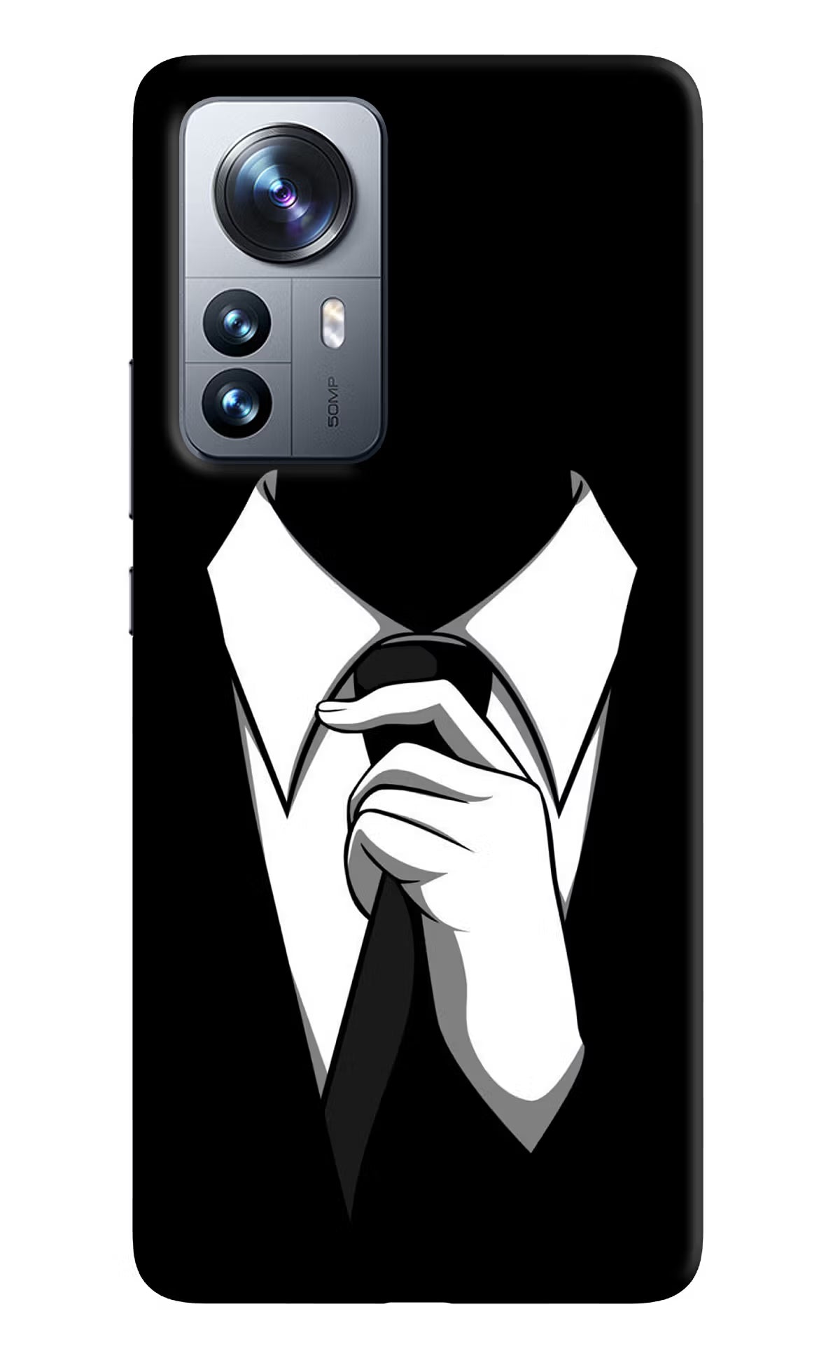 Black Tie Mi 12 Pro 5G Back Cover