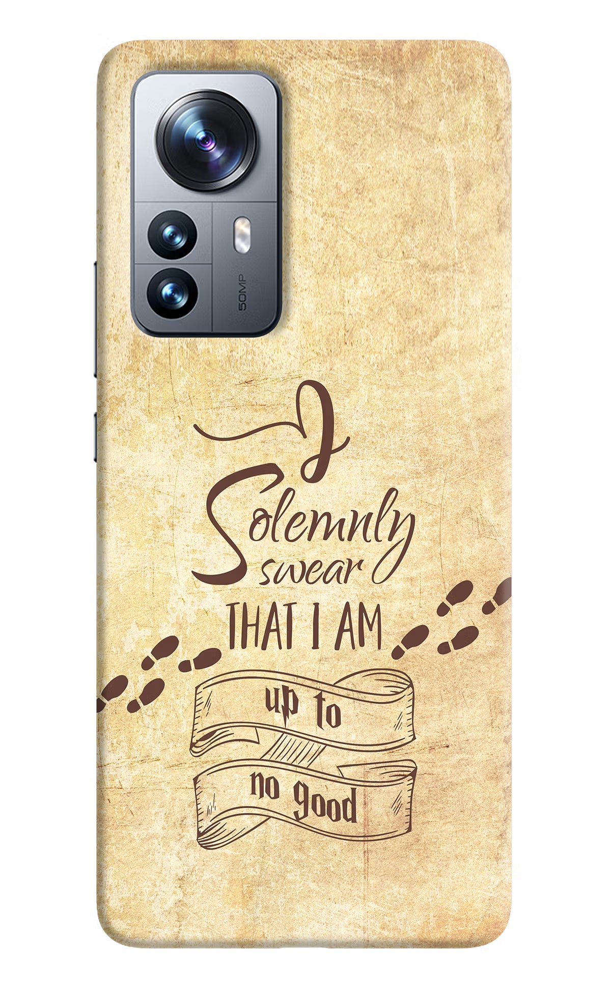 I Solemnly swear that i up to no good Mi 12 Pro 5G Back Cover