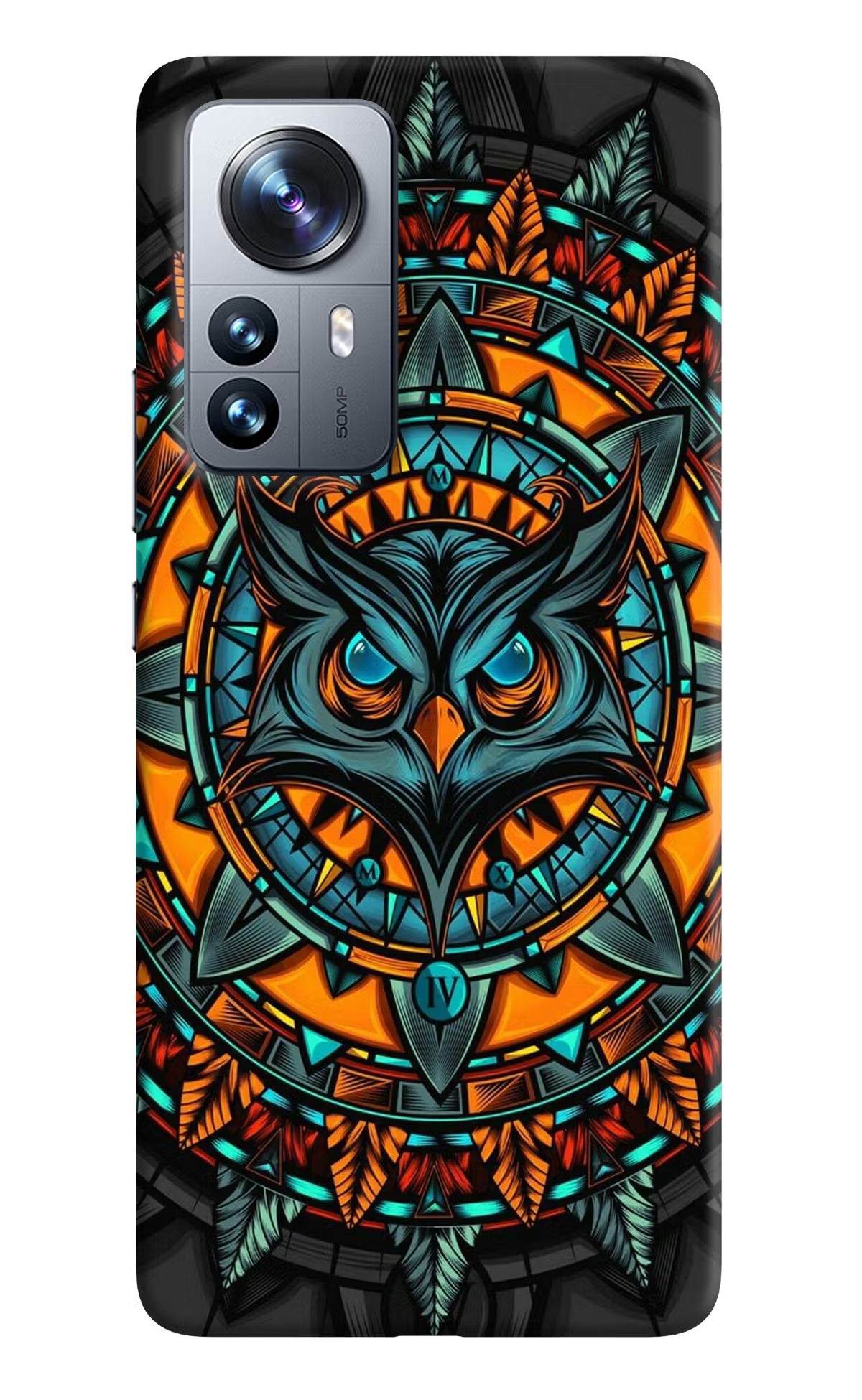 Angry Owl Art Mi 12 Pro 5G Back Cover