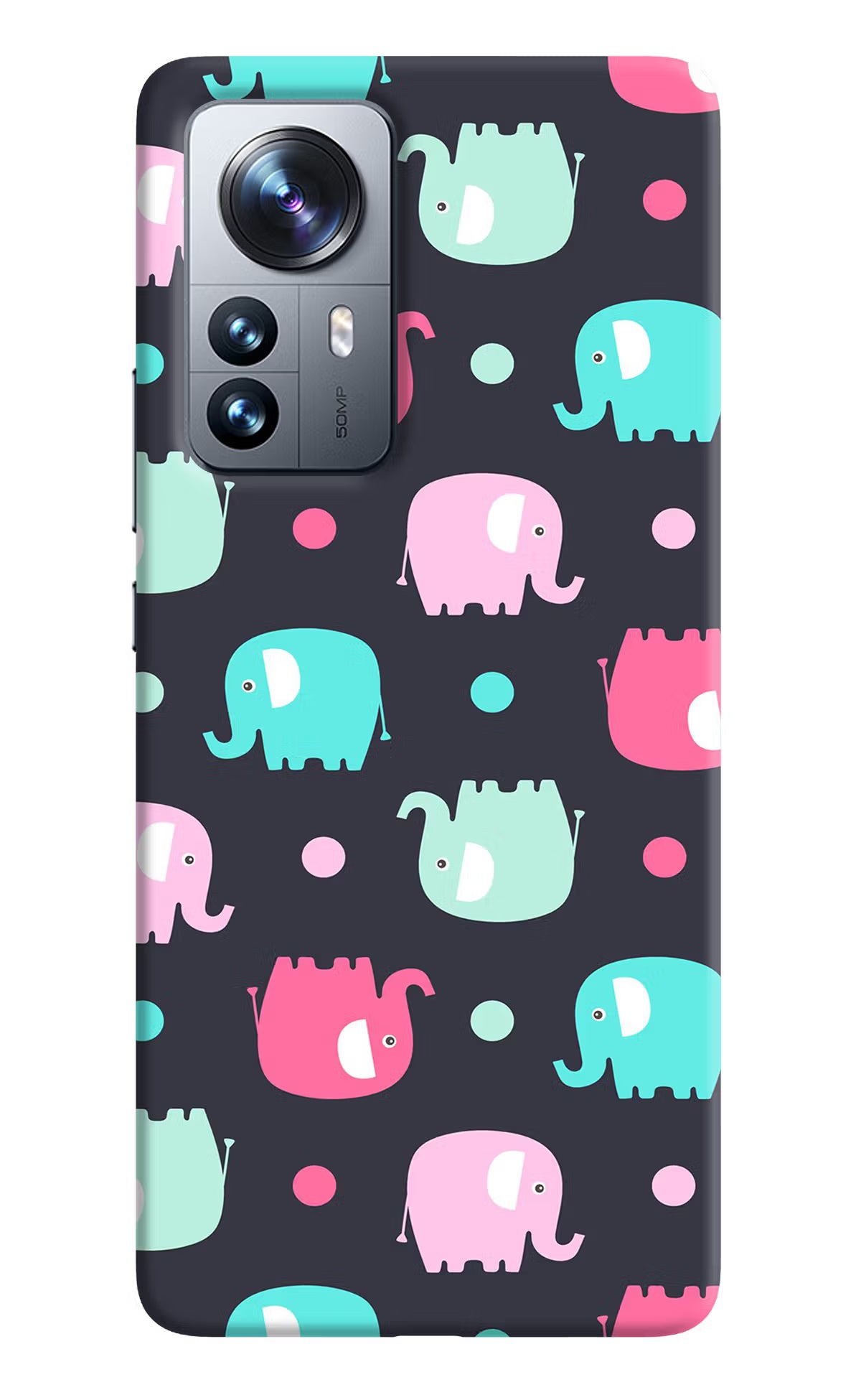Elephants Mi 12 Pro 5G Back Cover
