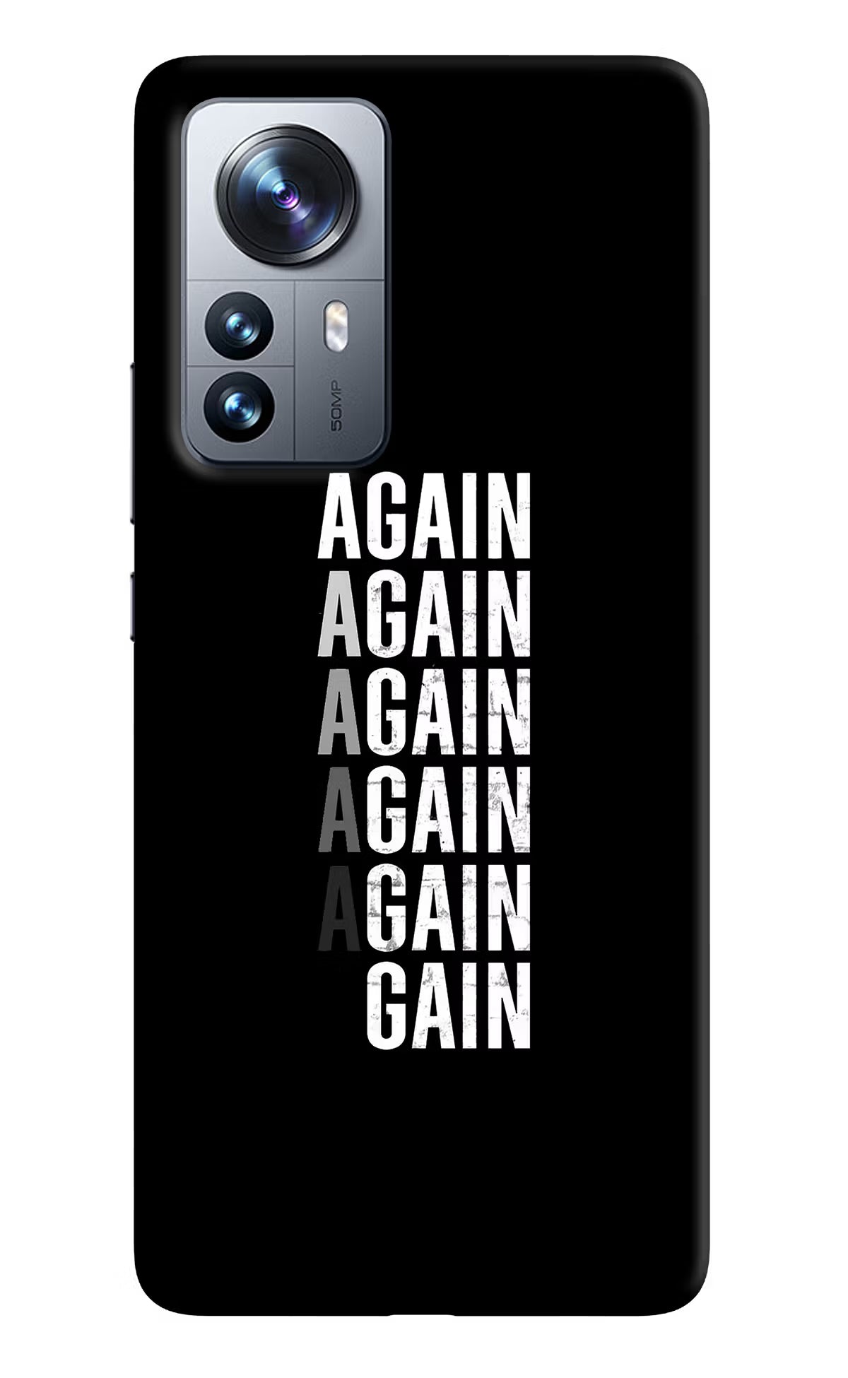 Again Again Gain Mi 12 Pro 5G Back Cover