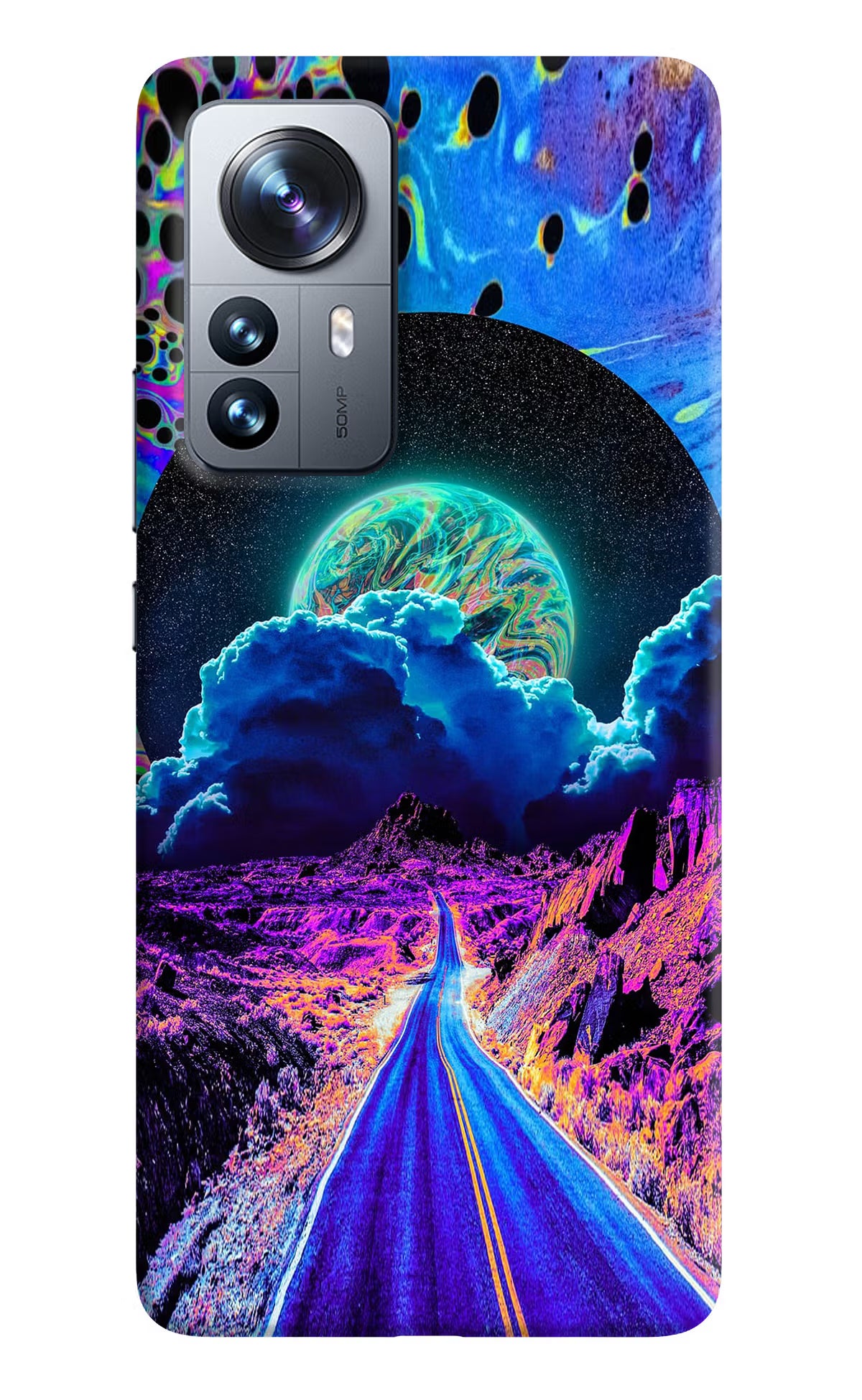 Psychedelic Painting Mi 12 Pro 5G Back Cover