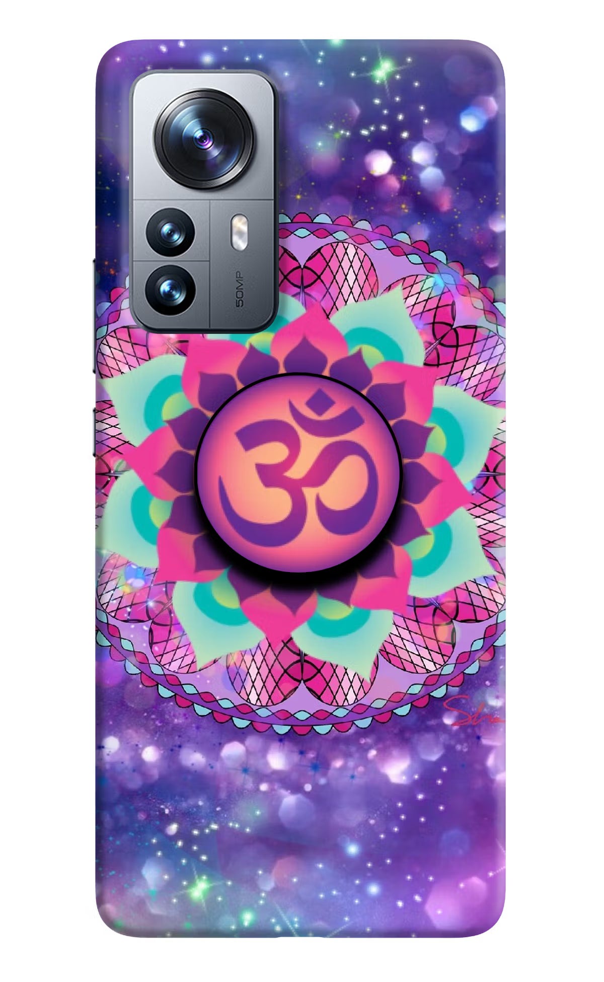 Om Purple Mi 12 Pro 5G Pop Case